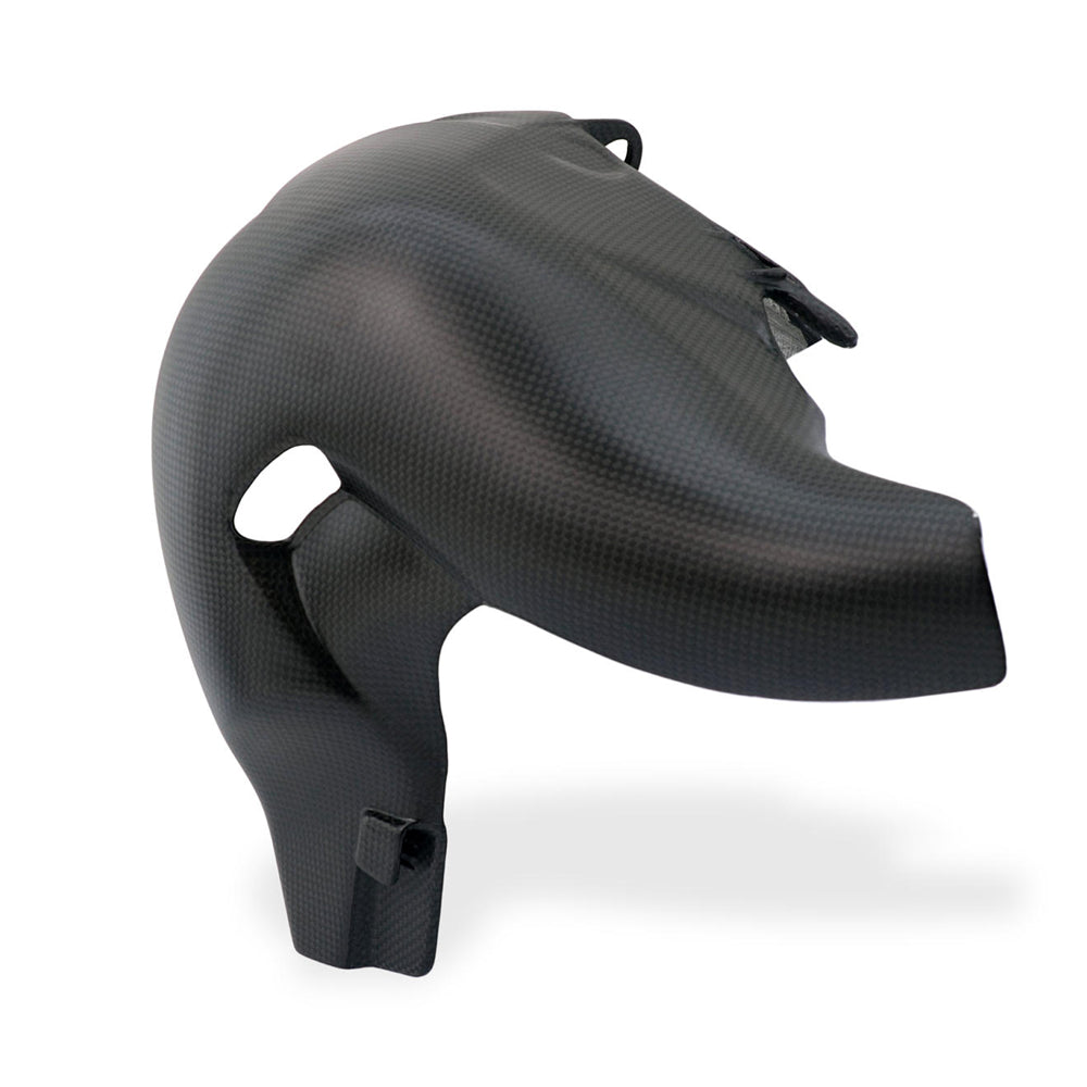 CNC Racing Exhaust Rear Heat Guard Carbon fiber for Ducati -  Shop name