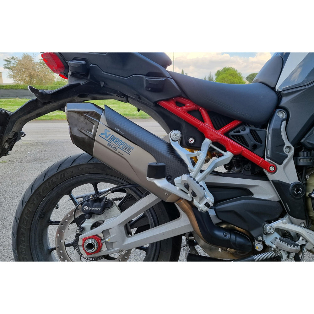 CNC Racing Exhaust Silencer Akrapovic Heat Guard Carbon for Ducati MultistradaV4 -  Shop name