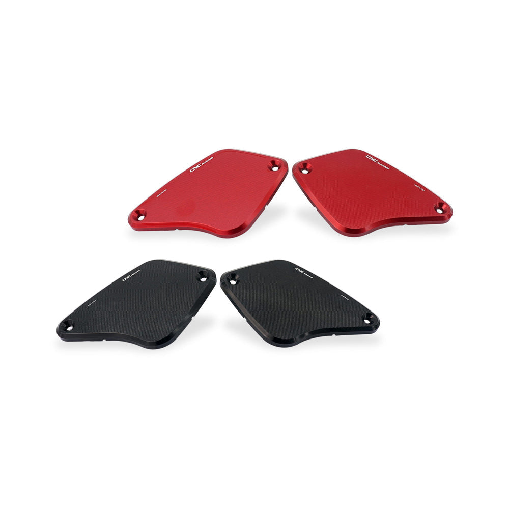 CNC Racing Front Brake and Clutch Fluid Reservoir Caps Streaks for Ducati -  Shop name