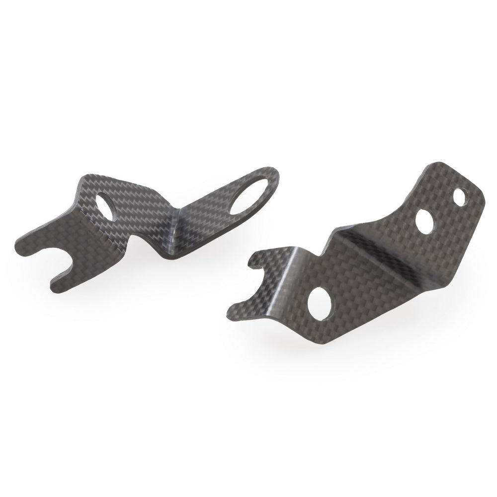 CNC Racing Front Brake and Clutch Oil Tank Brackets Matt Carbon for Ducati -  Shop name