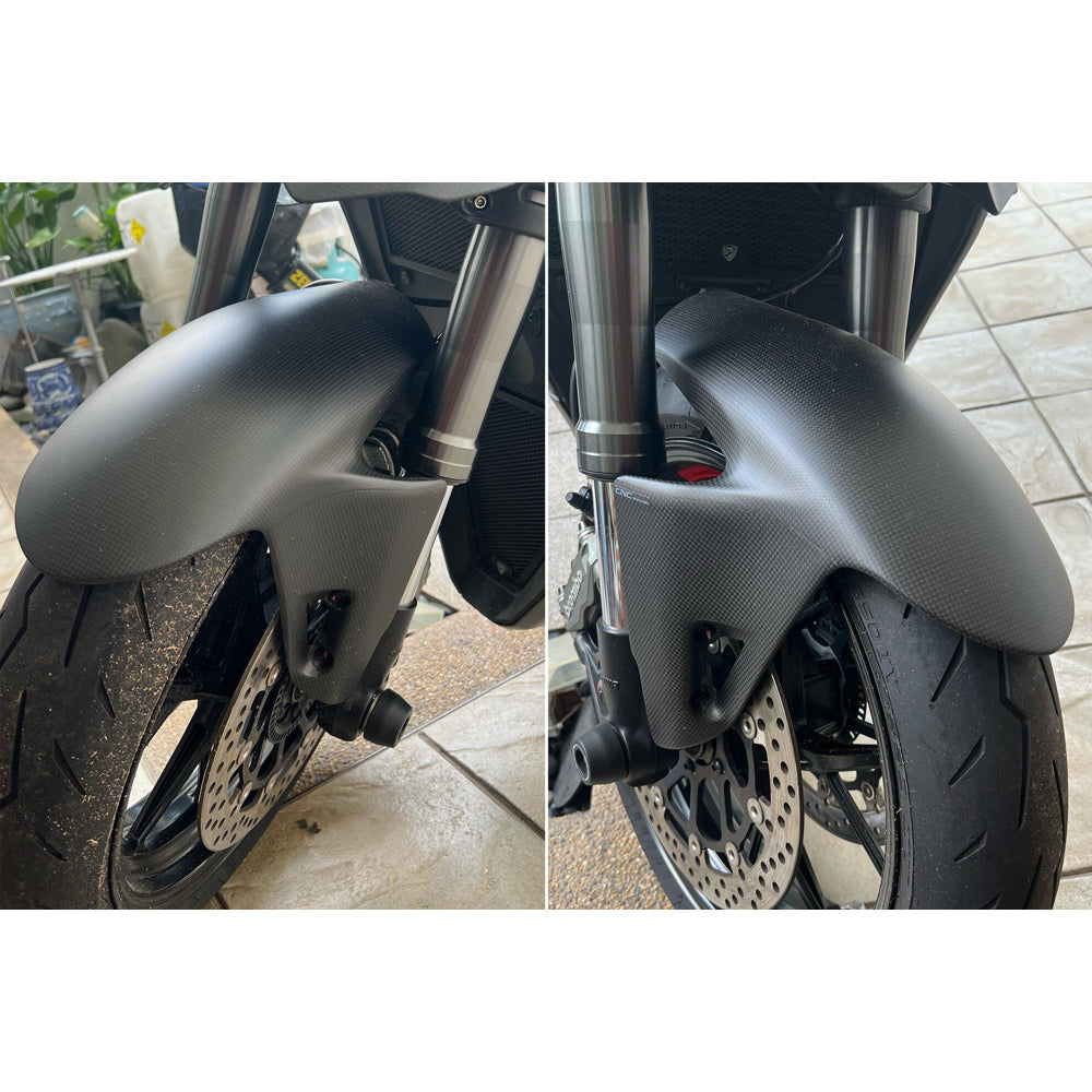 CNC Racing Front Mudguard Matt Carbon for Ducati -  Shop name