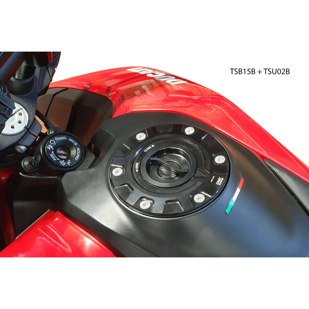 CNC Racing Fuel Tank Cap - Fast Open Plug -  Shop name