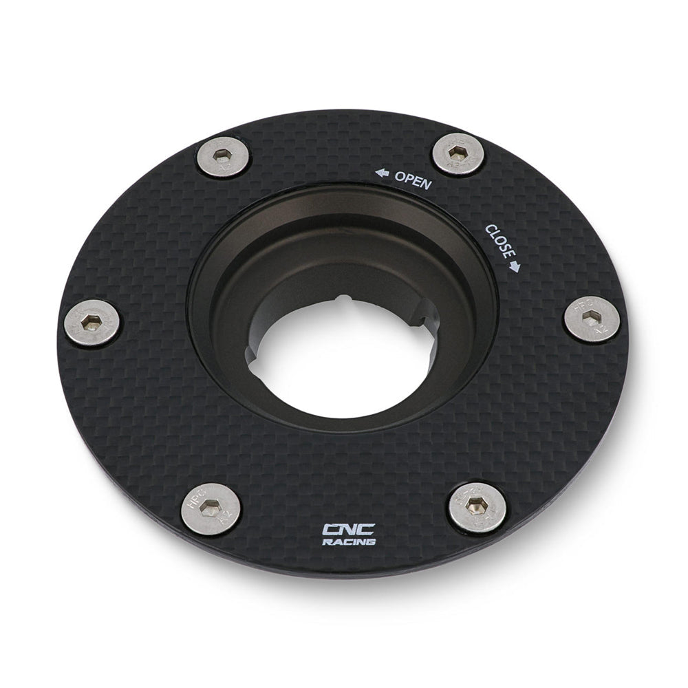 CNC Racing Fuel Tank Cap - Flange Carbon Fiber TSB22 -  Shop name