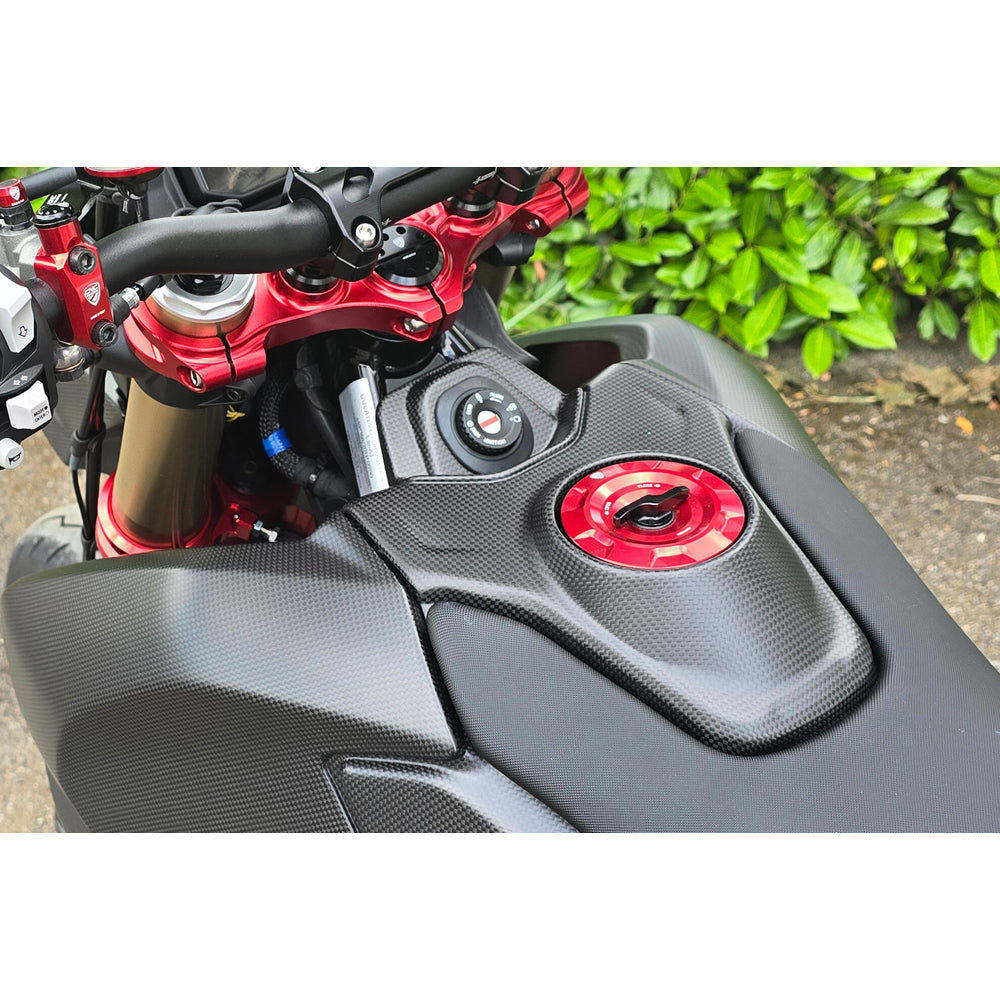 CNC Racing Fuel Tank Top Cover Carbon for Ducati Hypermotard 698 Mono -  Shop name
