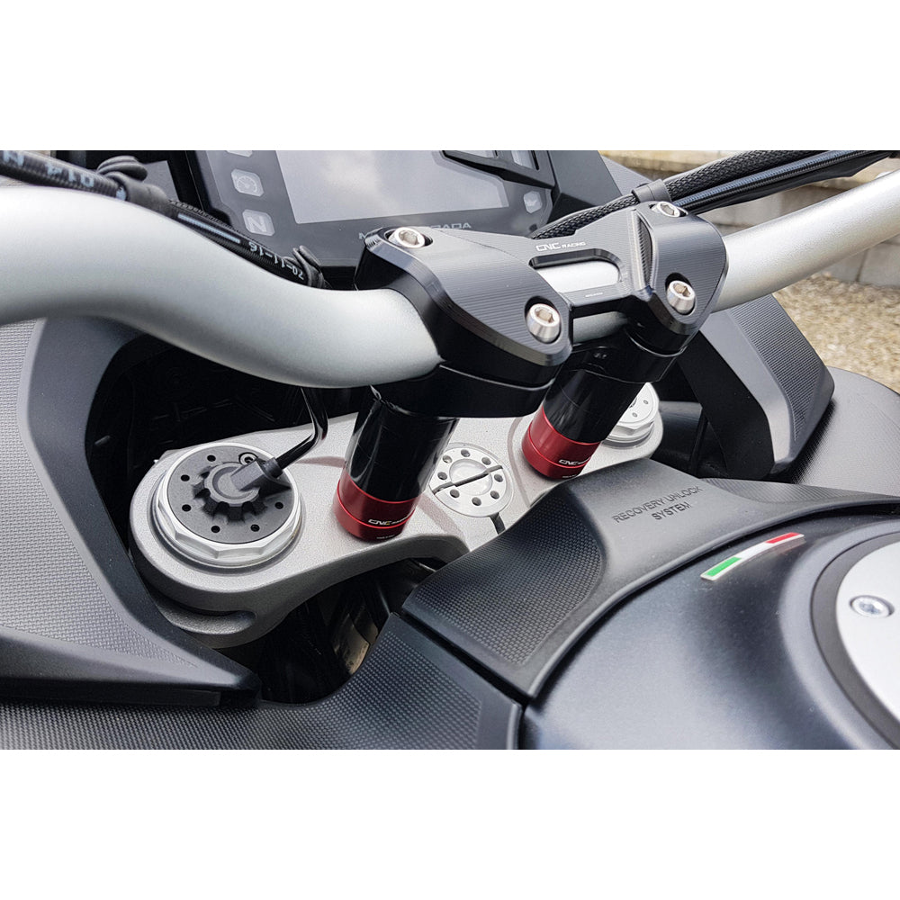 CNC Racing Handlebar Full Clamp Kit For Ducati Multistrada-Handlebars-Pyramid Motorcycle Accessories