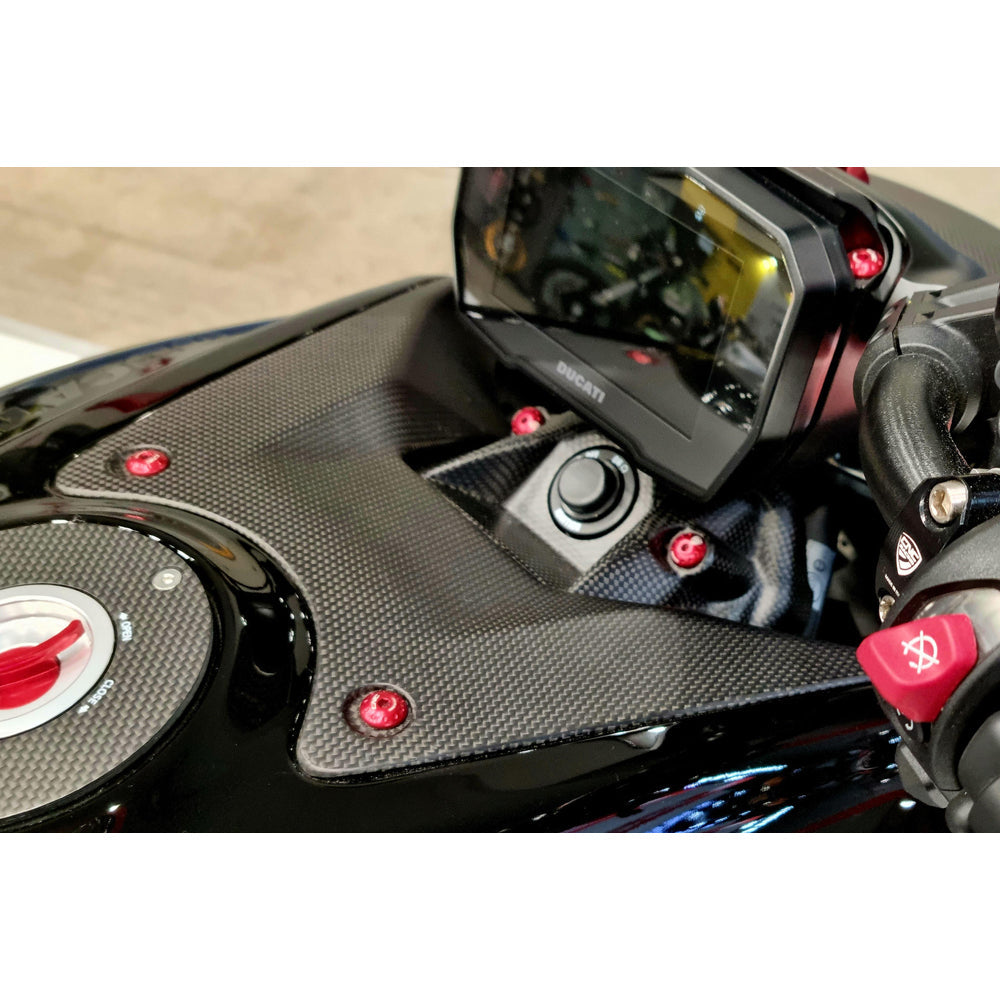 CNC Racing Ignition Switch Carbon Cover for Ducati Diavel V4 -  Shop name