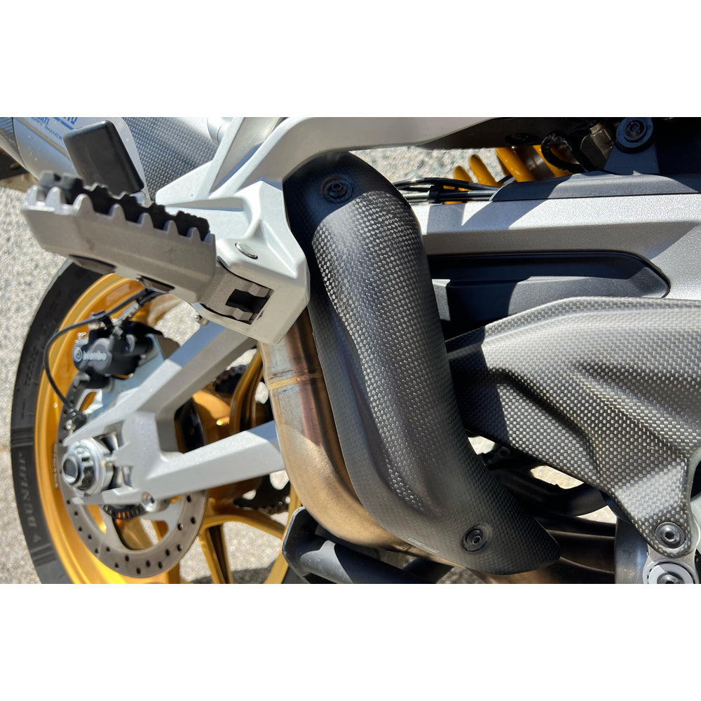 CNC Racing Lower pipes Heat Guard Akrapovic Full System Carbon for Ducati -  Shop name