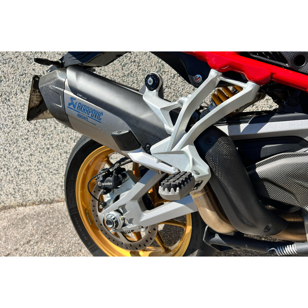 CNC Racing Lower pipes Heat Guard Akrapovic Full System Carbon for Ducati -  Shop name