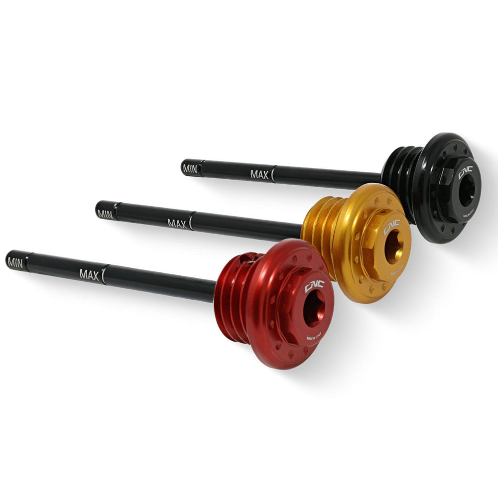 CNC Racing Oil Filler Cap Exagon M24x3 with Level Dipstick -  Shop name