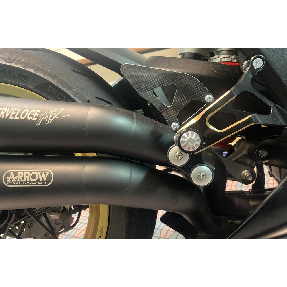 CNC Racing RH Heel Guard Kit Rearsets PE227 for MV Agusta -  Shop name