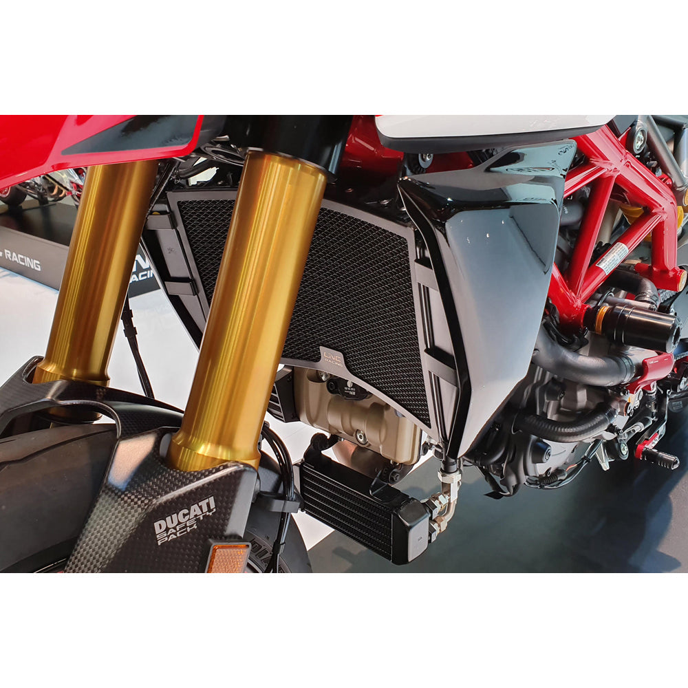CNC Racing Radiator Guard for Ducati Monster - Supersport - Hypermotard -  Shop name