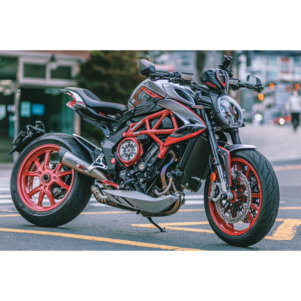 CNC Racing Radiator Guard for MV Agusta Brutale/Dragster -  Shop name