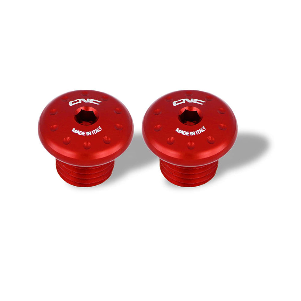 CNC Racing Rear Footrest Blanking Caps (M8 - 2pcs) -  Shop name