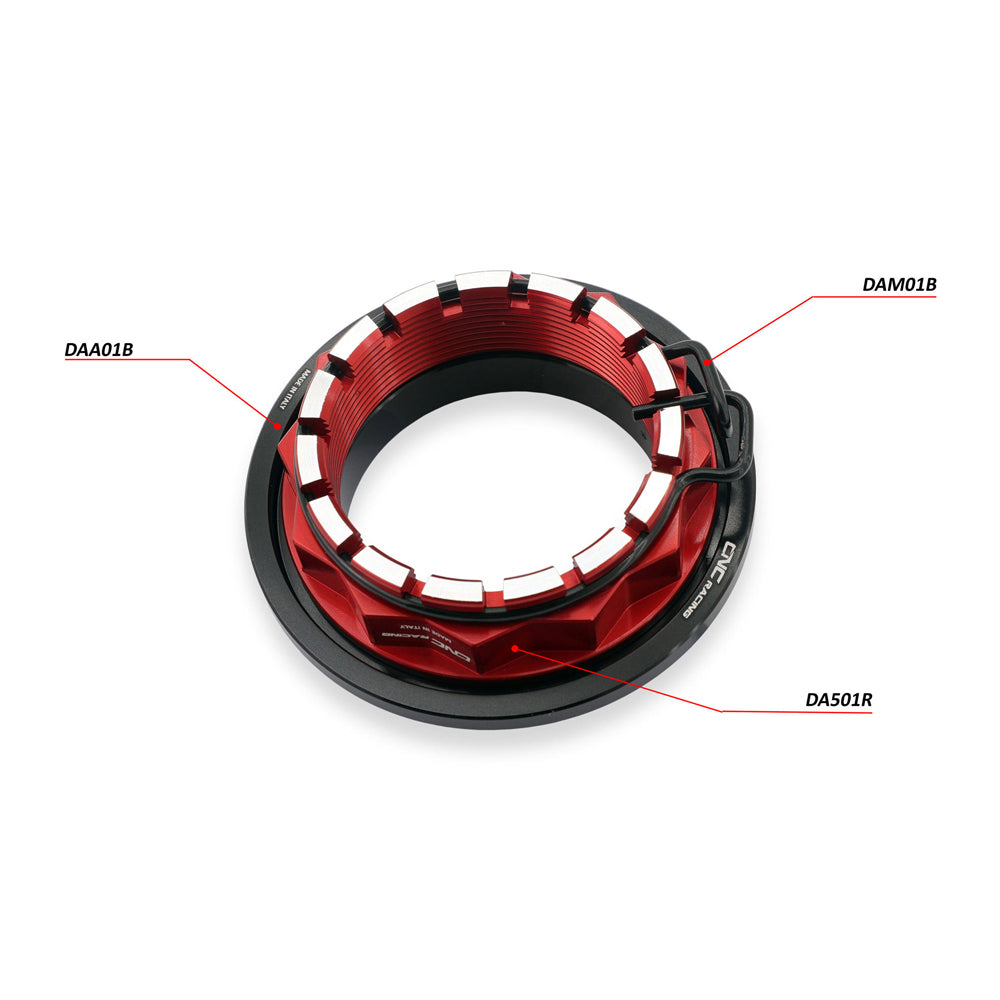 CNC Racing Safety Spring Clip Rear Wheel Nut for Ducati -  Shop name