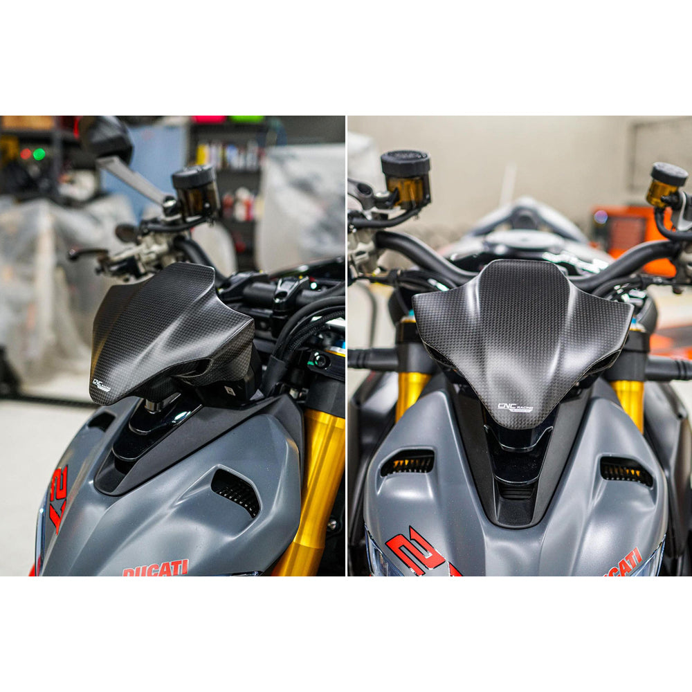 CNC Racing Sport Screen Carbon for Ducati Streetfighter V4 -  Shop name
