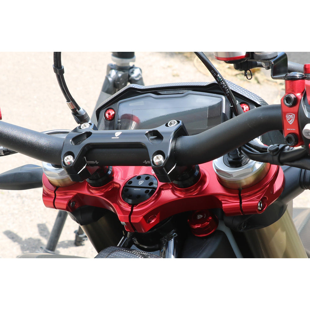 CNC Racing Upper Handlebar Clamp for Ducati Hypermotard 698 Mono-Handlebars-Pyramid Motorcycle Accessories