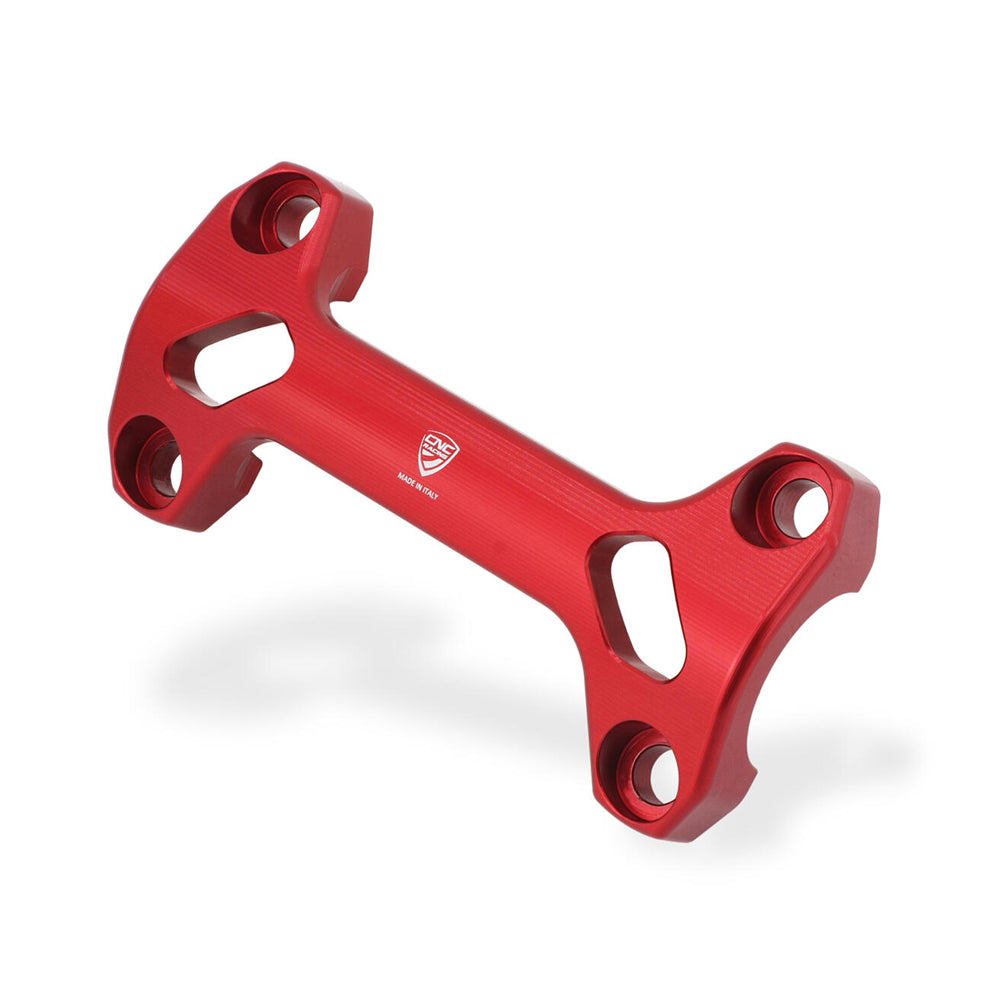 CNC Racing Upper Handlebar Clamp for Ducati Hypermotard 698 Mono-CNC-RM264R-Handlebars-Pyramid Motorcycle Accessories