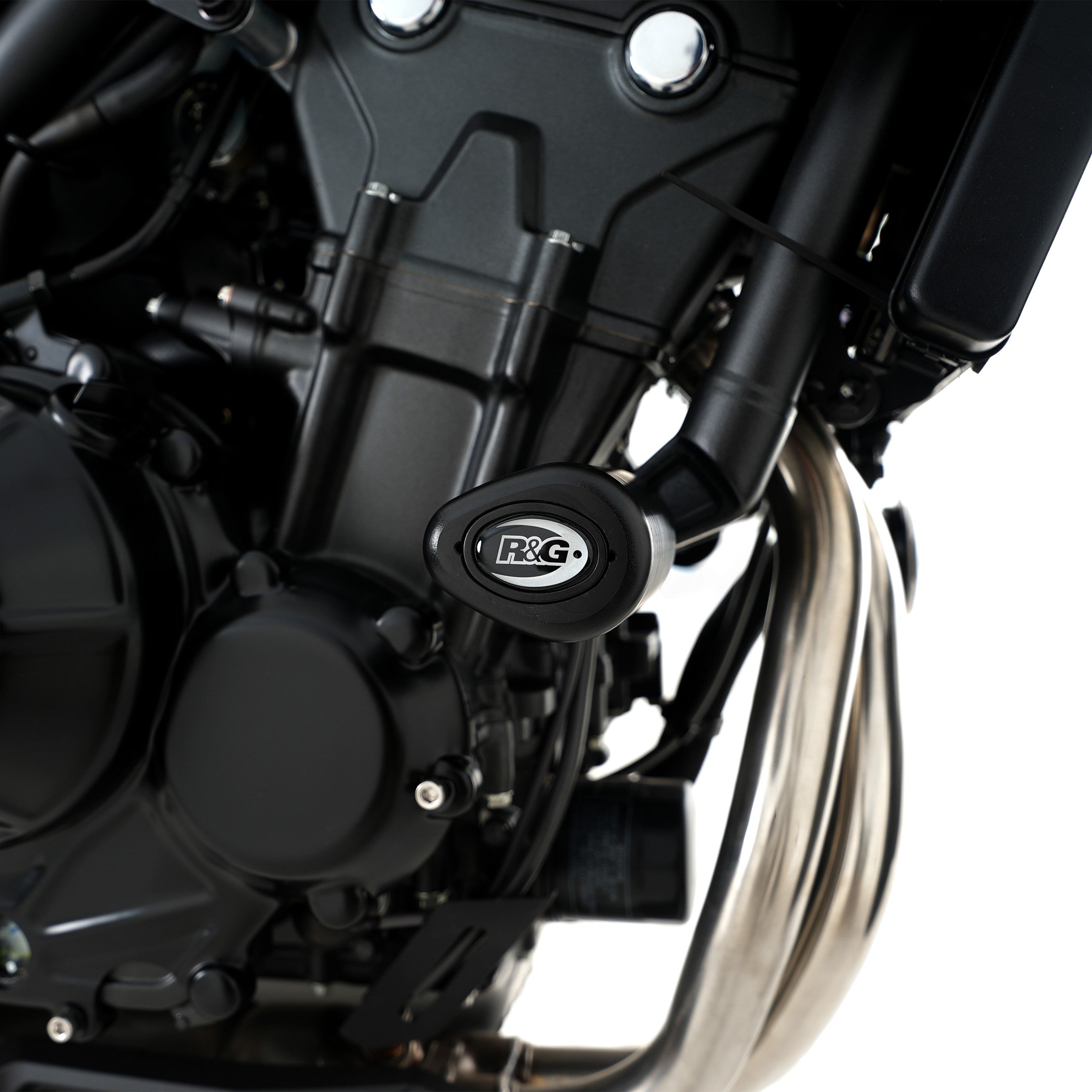 R&G Crash Protectors | Black | Honda CB 400 X 2019>2020 & Honda CB 500 F 2013>2023 & Honda CB 500 X 2013>2021 & Honda NX500 2024>2025 & Honda CB500 Hornet 2024>Current