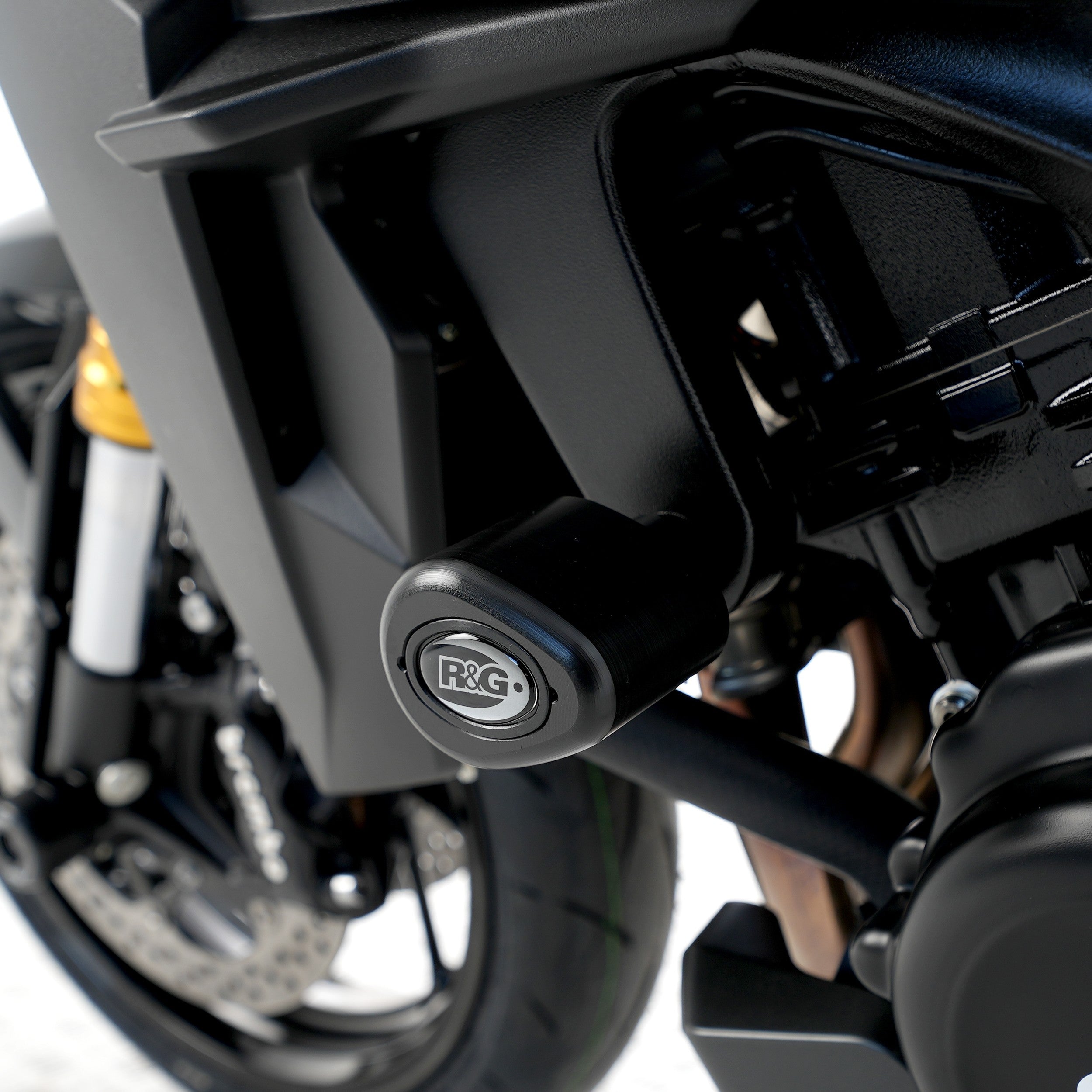 R&G Crash Protectors | White | Suzuki GSX-S1000 2015>Current & Suzuki Katana 2019>Current & Suzuki GSX-S950 2021>Current & Suzuki GSX-S1000 GX 2024>Current