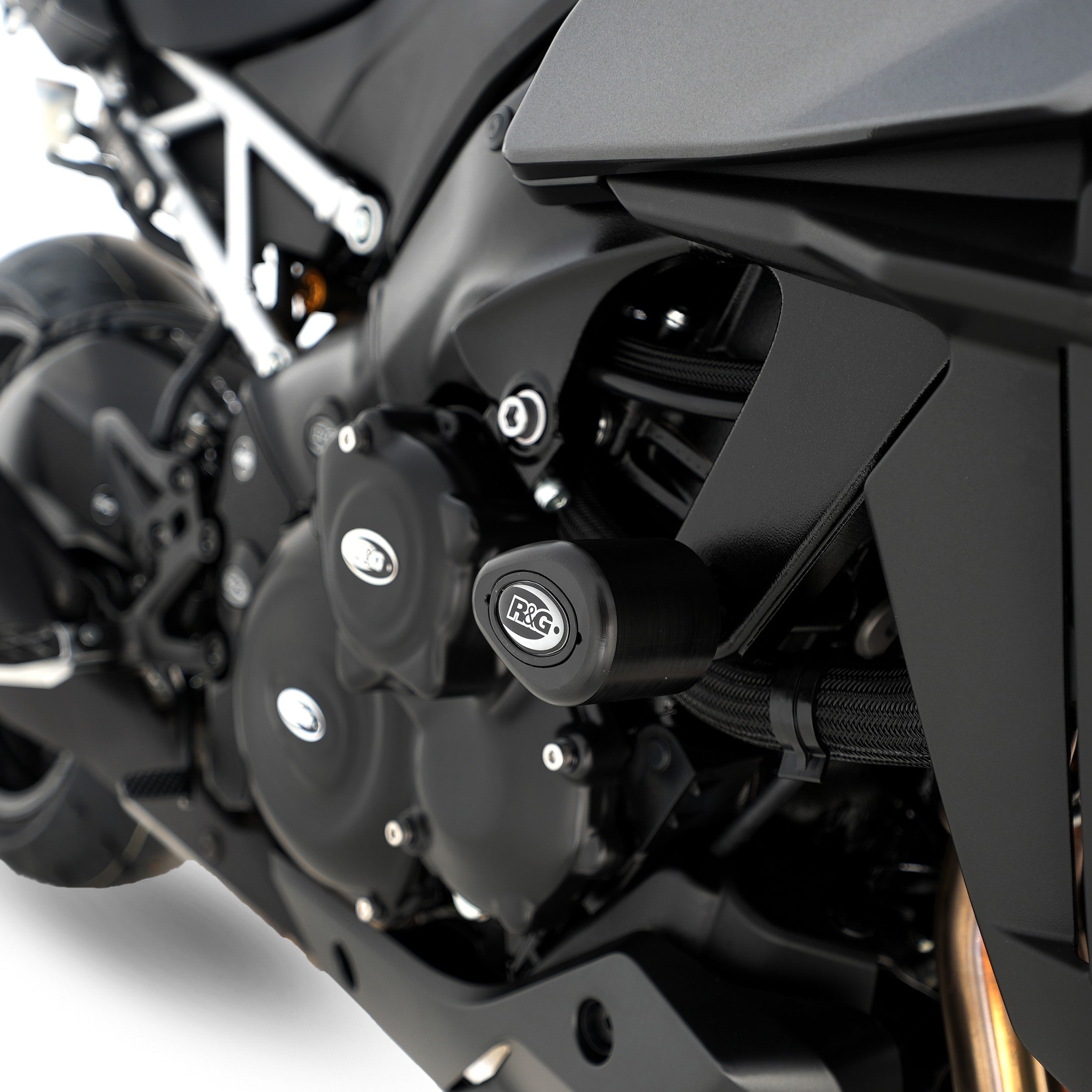 R&G Crash Protectors | Black | Suzuki GSX-S1000 2015>Current & Suzuki Katana 2019>Current & Suzuki GSX-S950 2021>Current & Suzuki GSX-S1000 GX 2024>Current