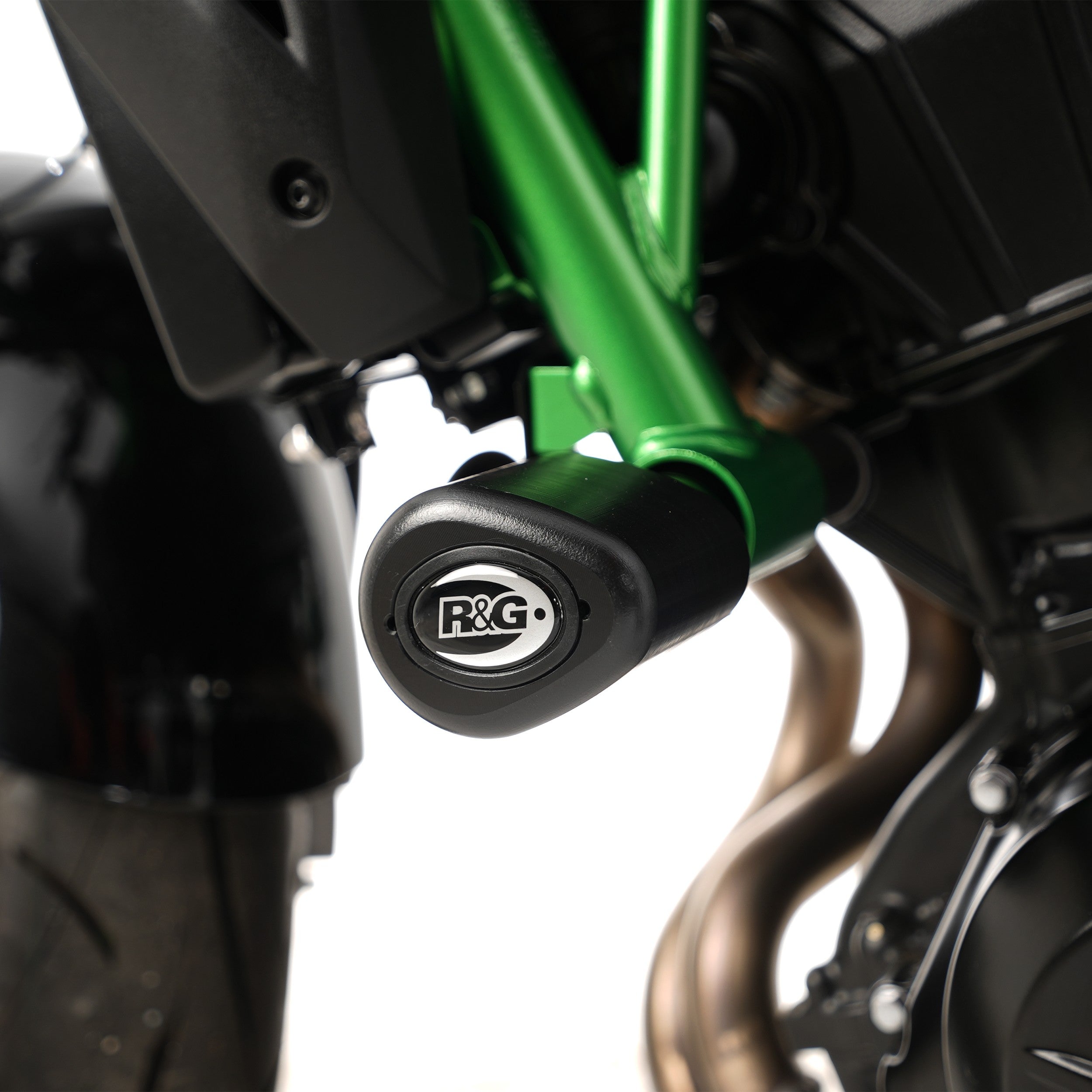 R&G Crash Protectors | Black | Kawasaki Z 650 S 2026 & Kawasaki Z 650 2017>Current & Kawasaki Ninja 650 2017>2024 & Kawasaki Z 650 RS 2021>2024