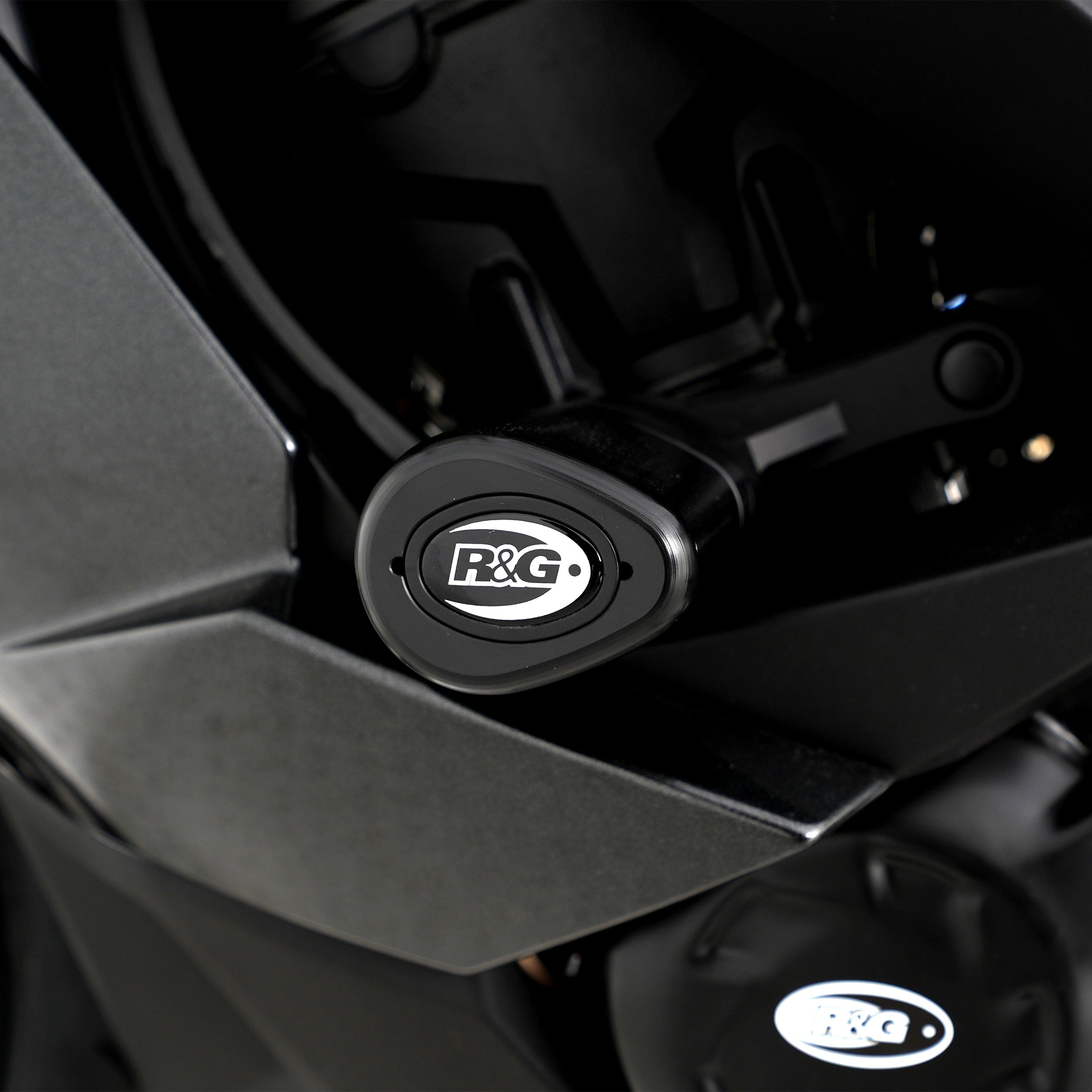 R&G Crash Protectors | Black | Kawasaki Ninja 1100 SX SE 2025>Current & Kawasaki Ninja 1000 SX 2020>2024 & Kawasaki Z 1000 SX 2017>2019 & Kawasaki Ninja 1100 SX 2025>Current -   Pyramid Motorcycle Accessories