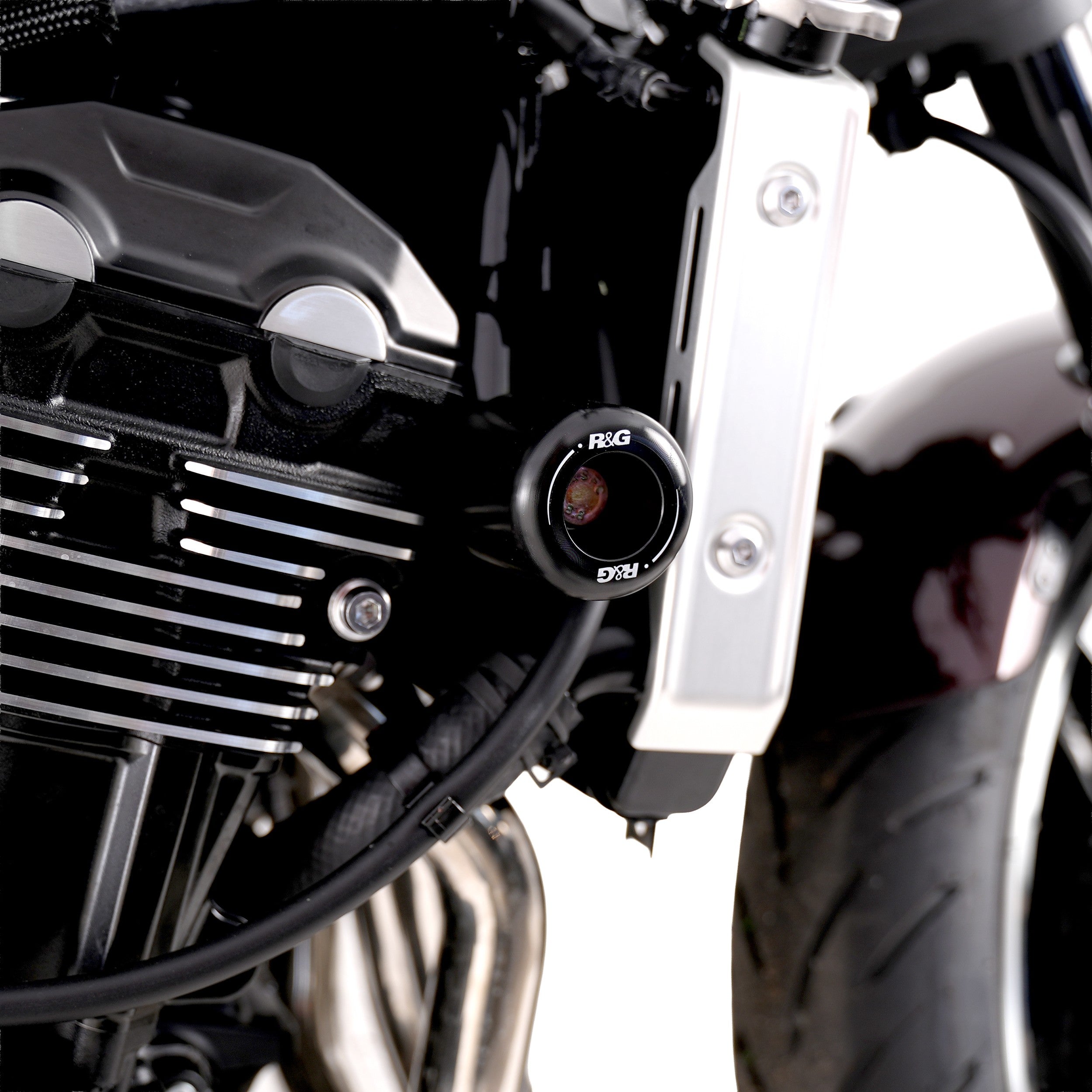 R&G Crash Protectors | Black | Kawasaki Z 900 RS 2018>Current
