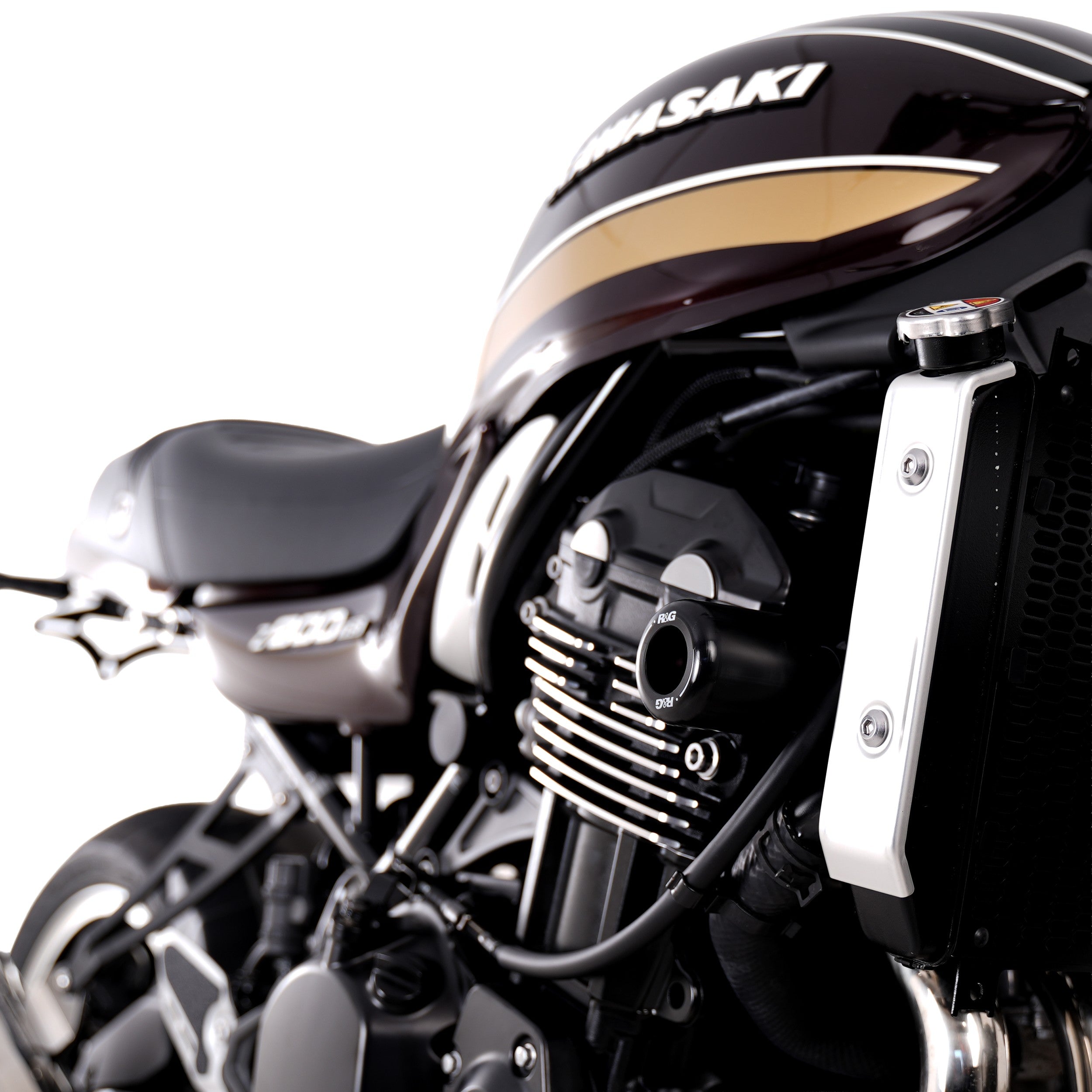 R&G Crash Protectors | Black | Kawasaki Z 900 RS 2018>Current