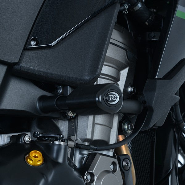 R&G Crash Protectors | Black | Kawasaki Versys 1100 2025>Current & Kawasaki Versys 1000 2019>2024