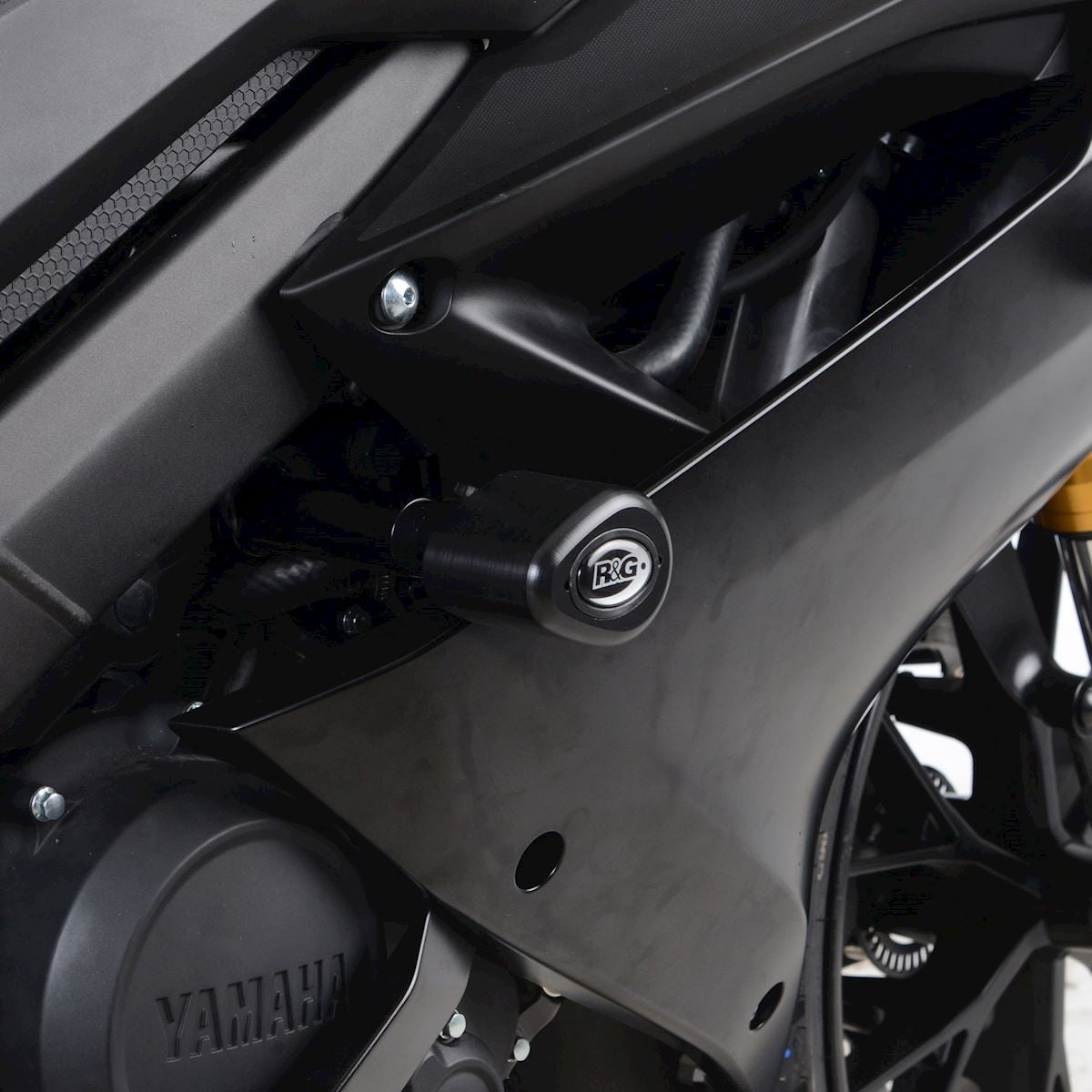 R&G Crash Protectors | Black | Yamaha YZF-R125 2019>2022