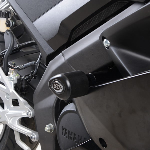 R&G Crash Protectors | Black | Yamaha YZF-R125 2019>2022