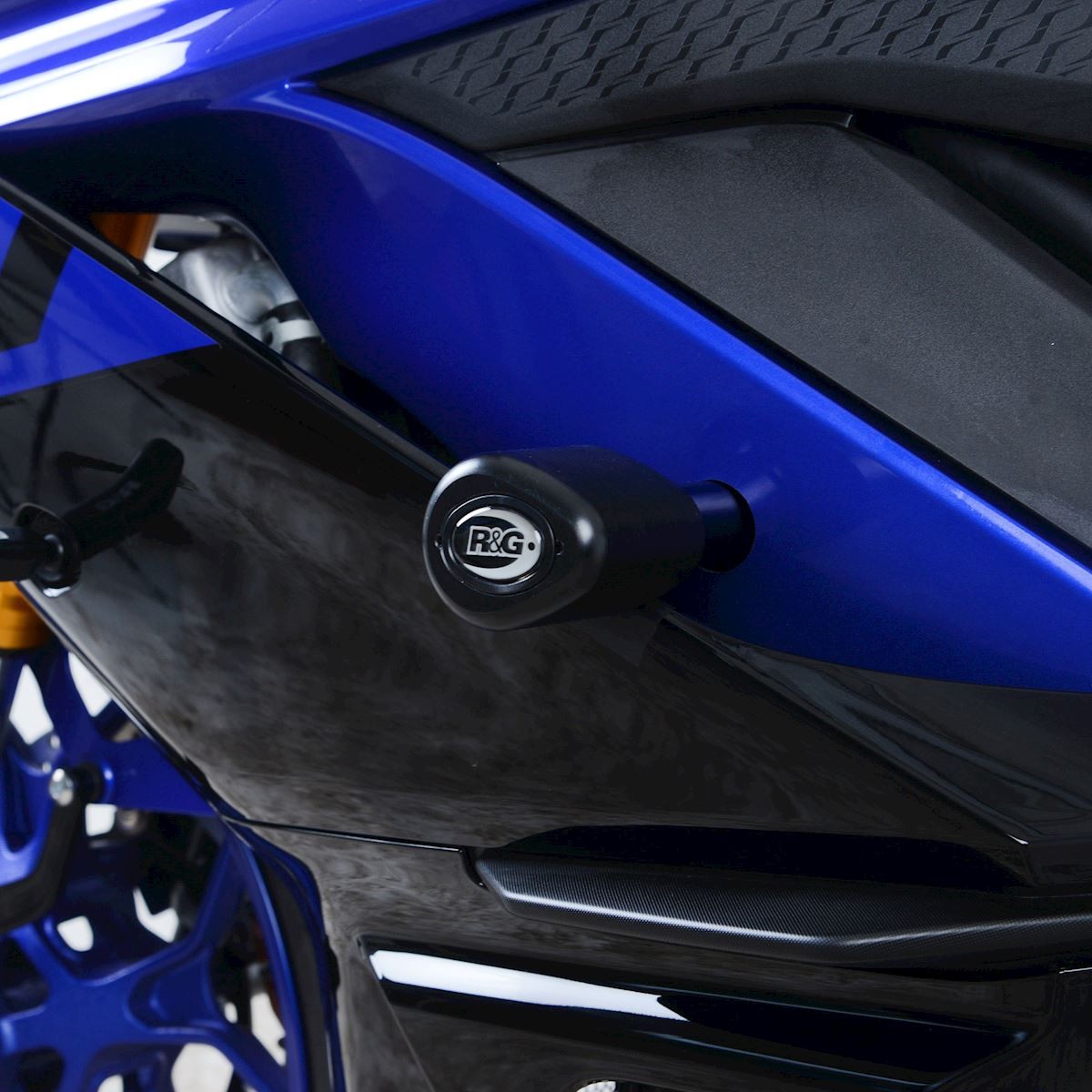 R&G Crash Protectors | Black | Yamaha YZF-R3 2019>Current & Yamaha YZF-R25 2019>Current
