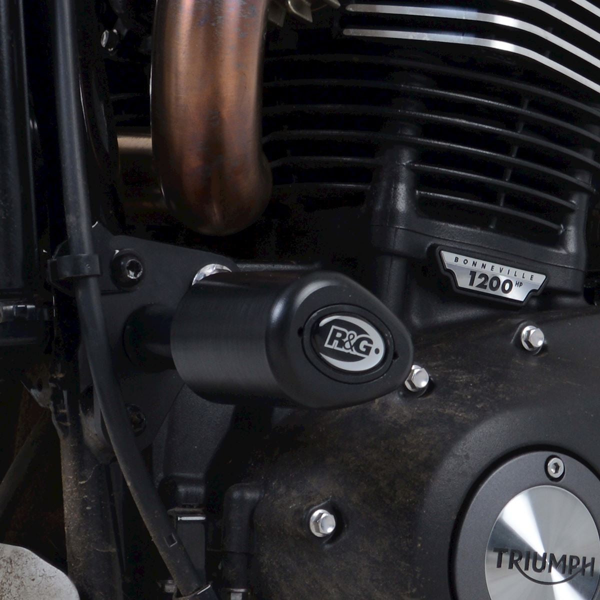 R&G Crash Protectors | Black | Triumph Scrambler 1200 XC 2019>2020 & Triumph Scrambler 1200 XE 2019>2020