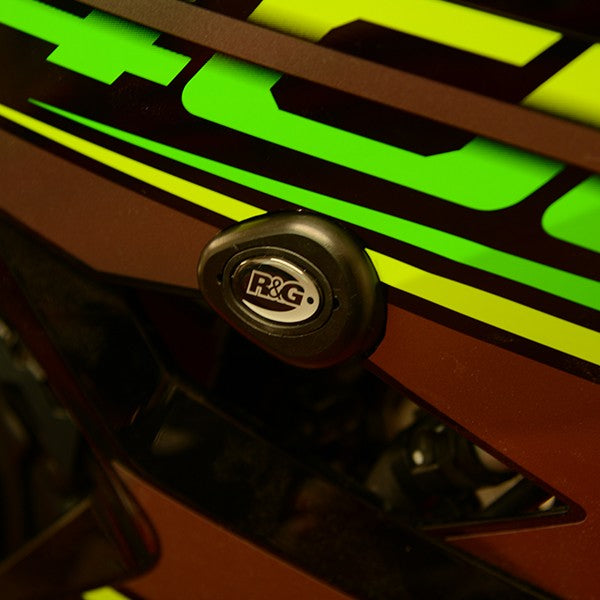 R&G Crash Protectors | Black | Kawasaki Ninja 250 2018>2020 & Kawasaki Ninja 400 2018>Current