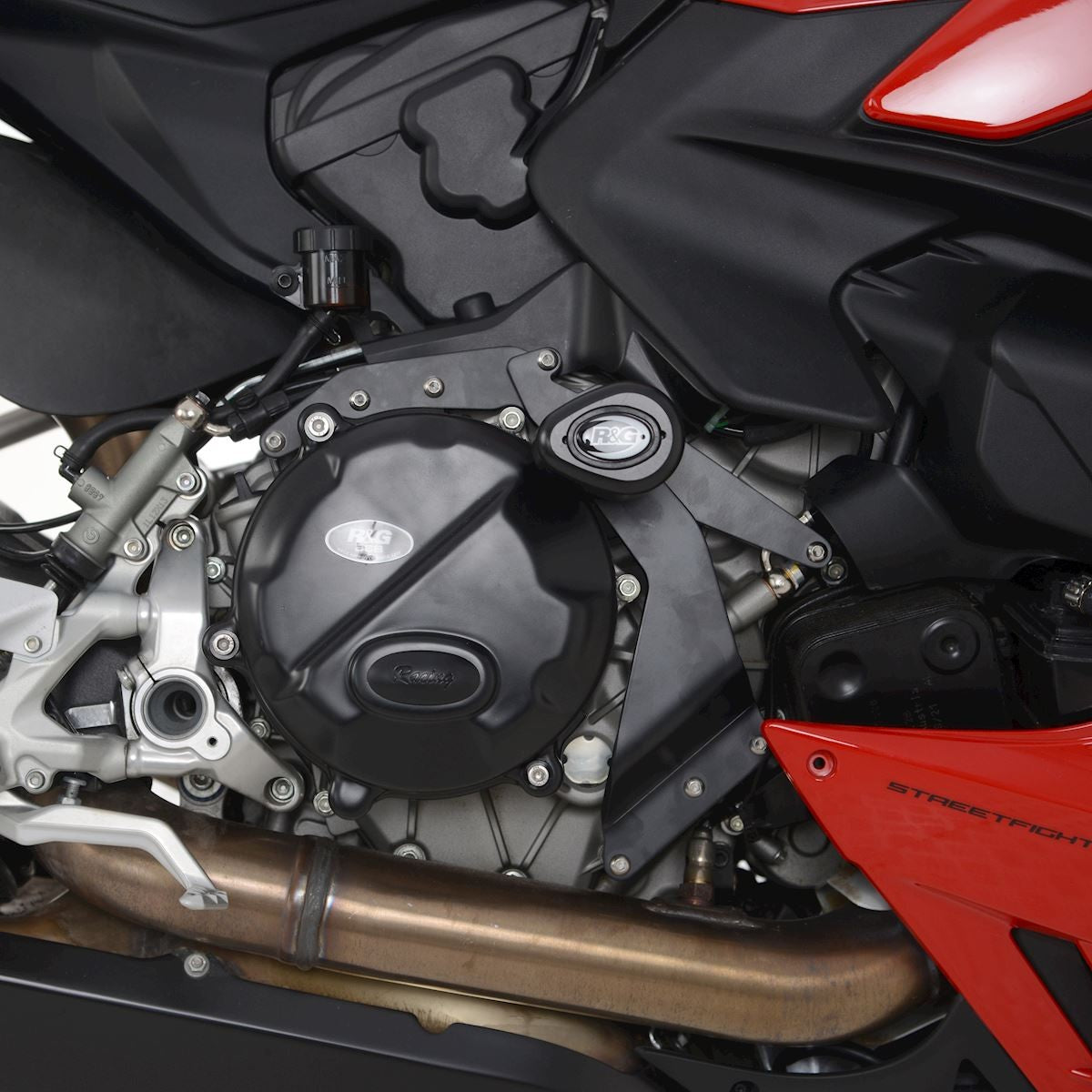 R&G Crash Protectors | Black | Ducati Panigale V2 2020>2024 & Ducati Streetfighter V2 2022>2024