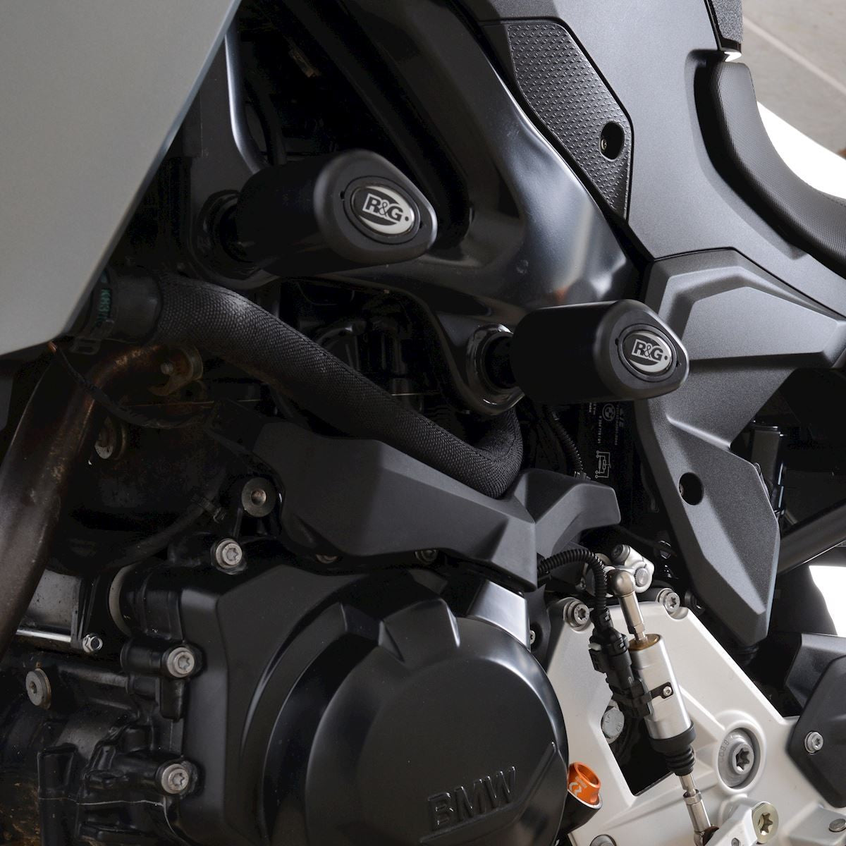 R&G Crash Protectors | Black | BMW F 900 R 2020>Current & BMW F 900 GS 2024>Current