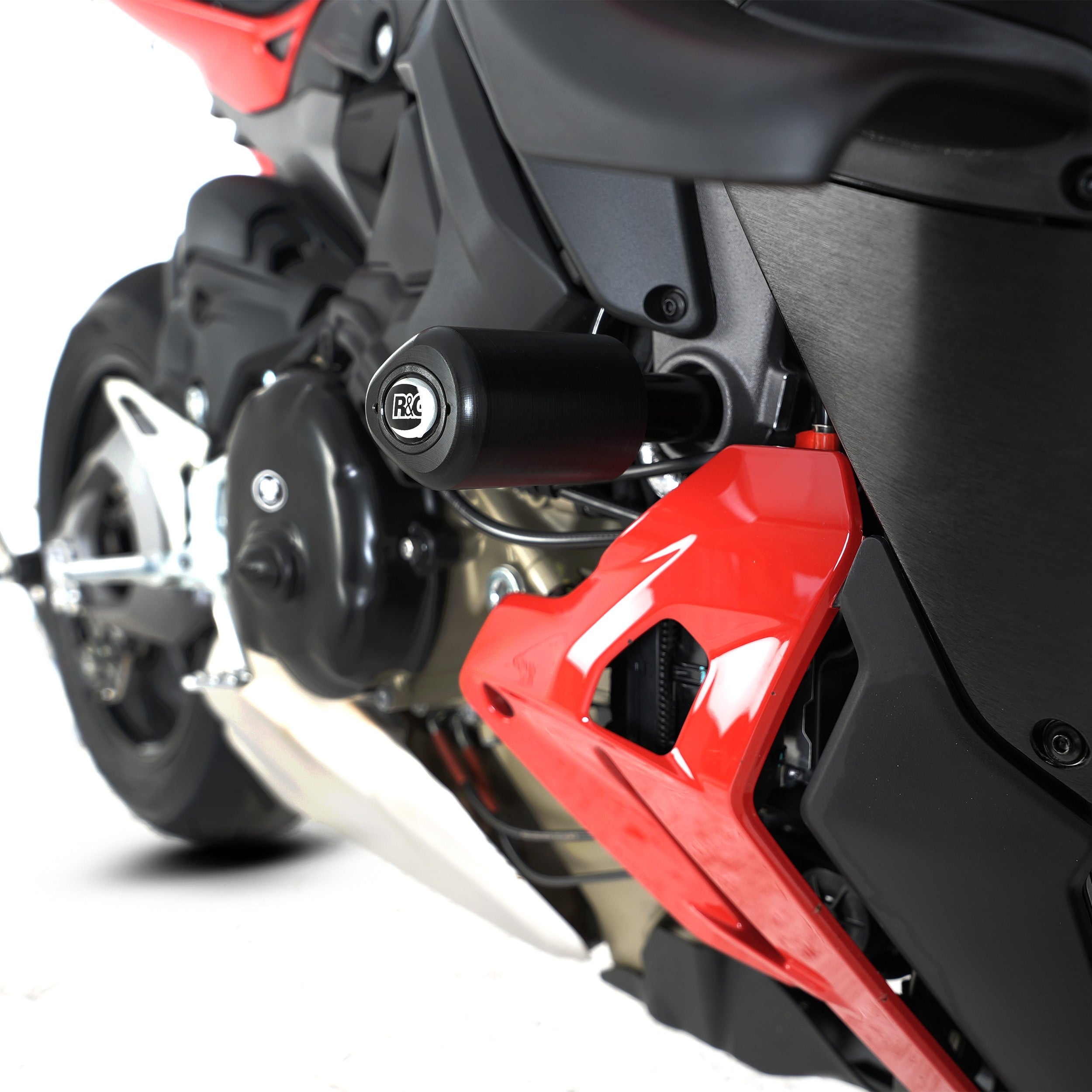 R&G Crash Protectors | Black | Ducati Streetfighter V4 S 2020>Current & Ducati Streetfighter V4 2020>Current