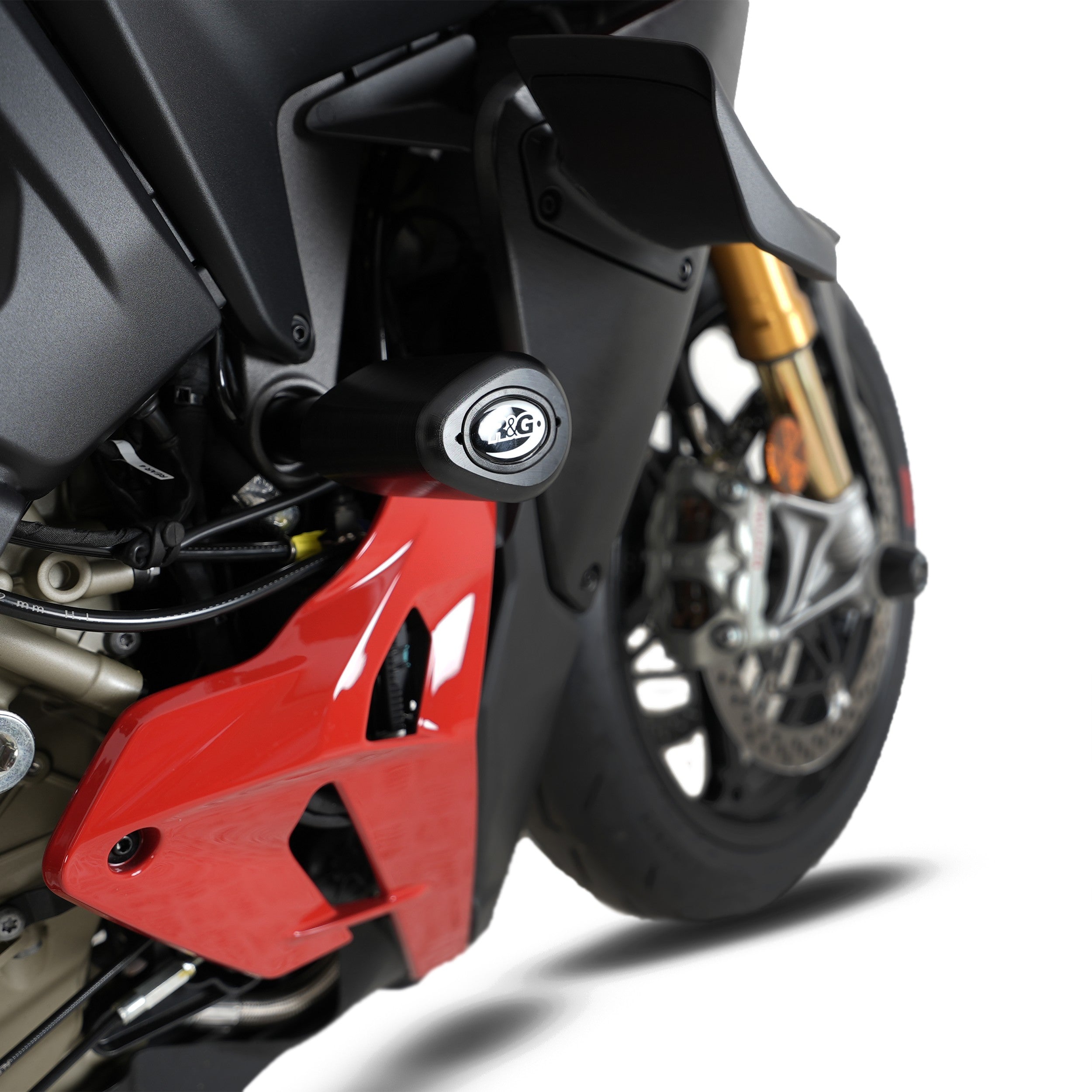 R&G Crash Protectors | Black | Ducati Streetfighter V4 S 2020>Current & Ducati Streetfighter V4 2020>Current