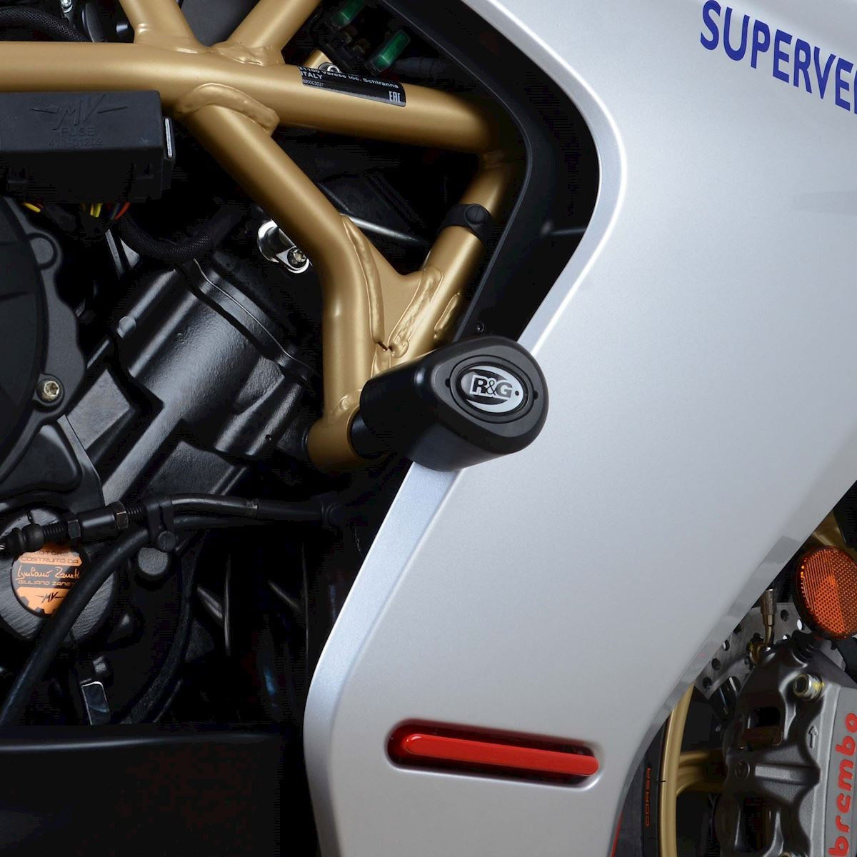 R&G Crash Protectors | Black | MV Agusta Superveloce 800 2020