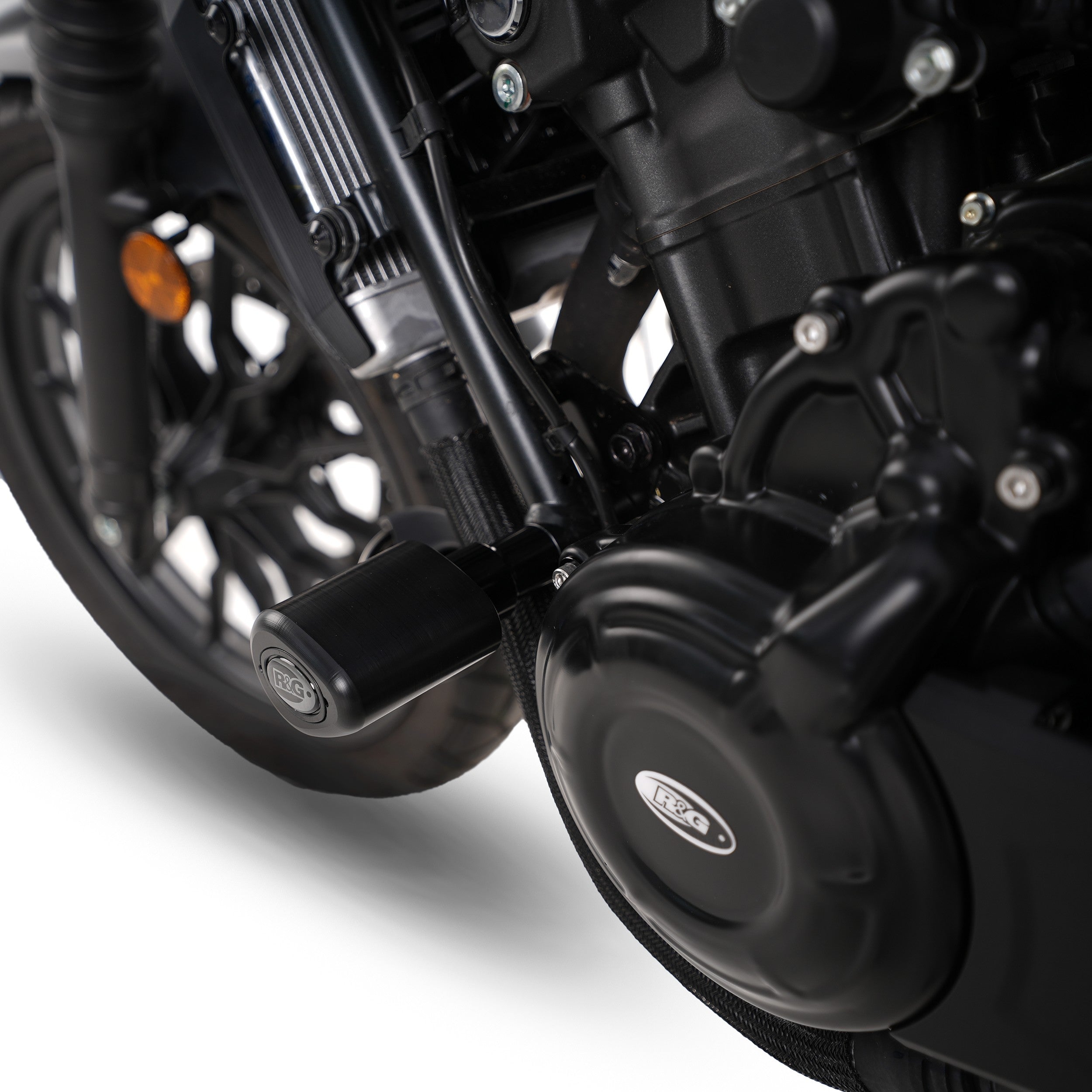 R&G Crash Protectors | Black | Honda CL 500 2023>2024 & Honda CMX 500 Rebel S 2017>Current