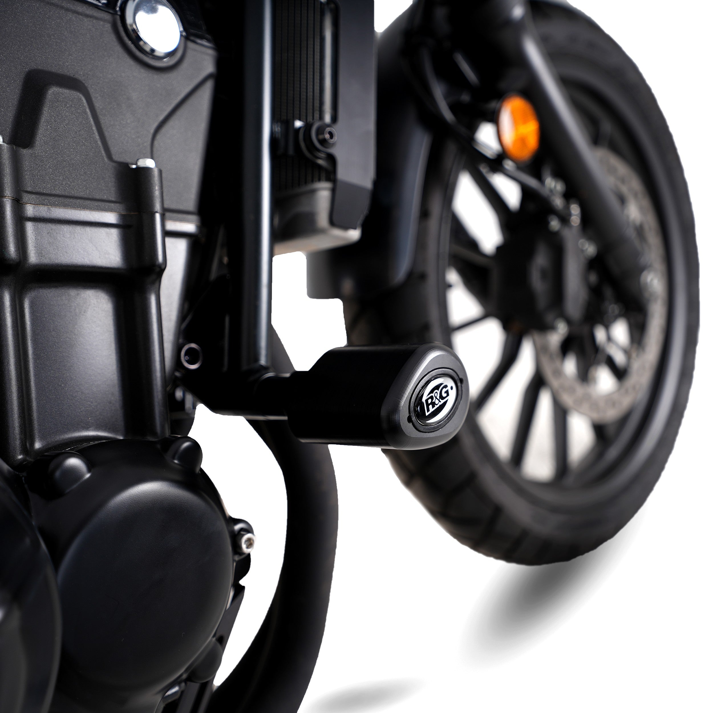 R&G Crash Protectors | Black | Honda CL 500 2023>2024 & Honda CMX 500 Rebel S 2017>Current