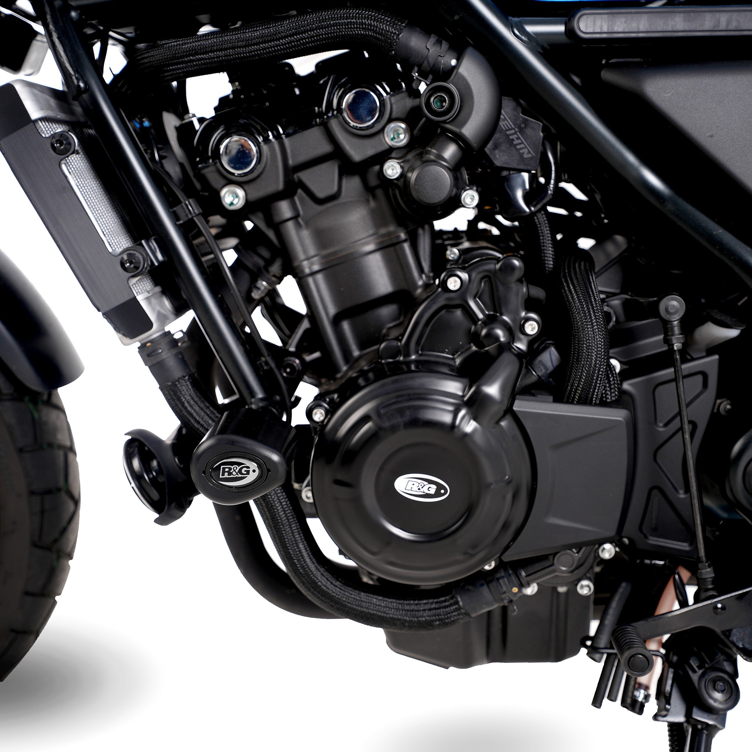 R&G Crash Protectors | Black | Honda CL 500 2023>2024 & Honda CMX 500 Rebel S 2017>Current