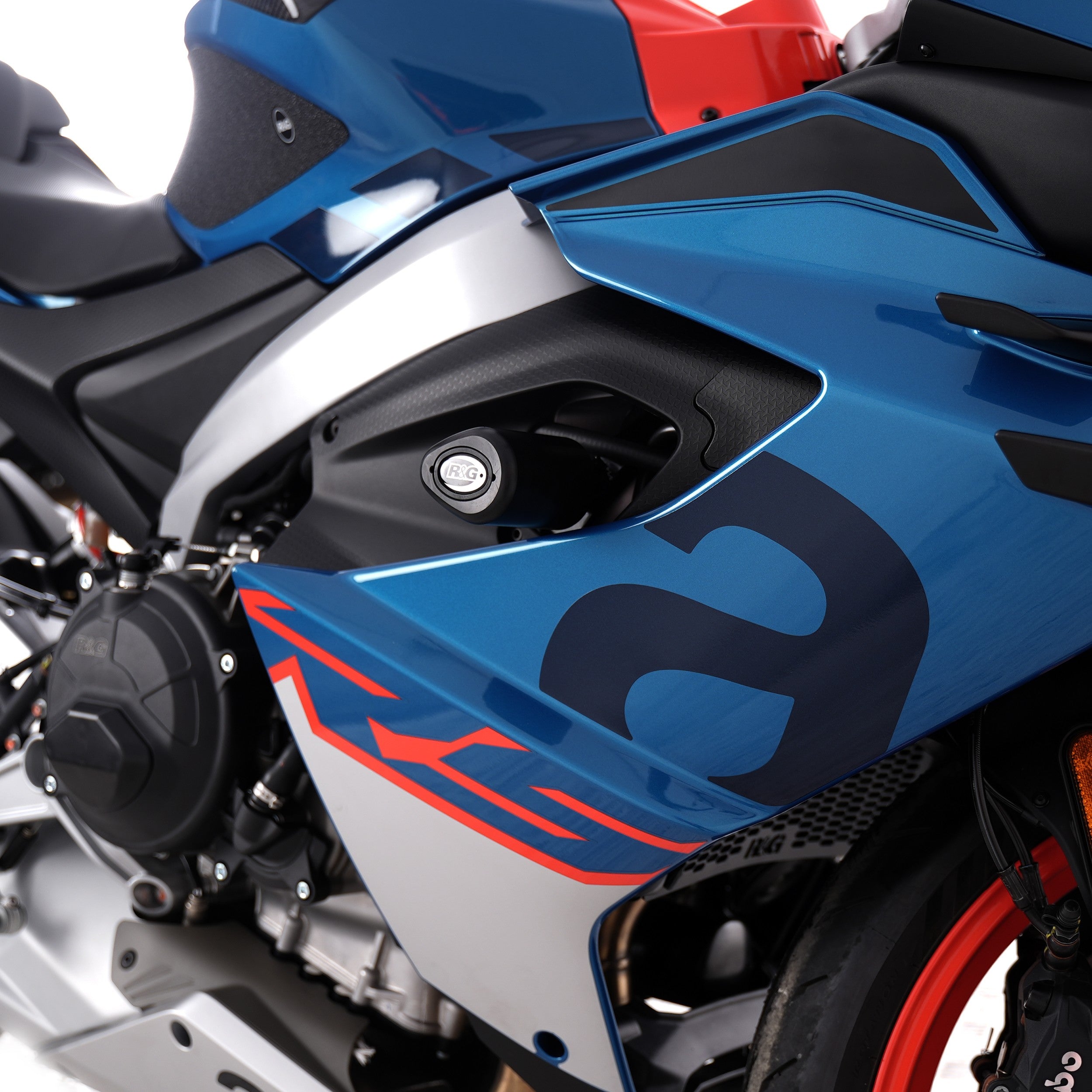 R&G Crash Protectors | Black | Aprilia RS 660 2021>Current & Aprilia RS 660 Factory 2022>Current