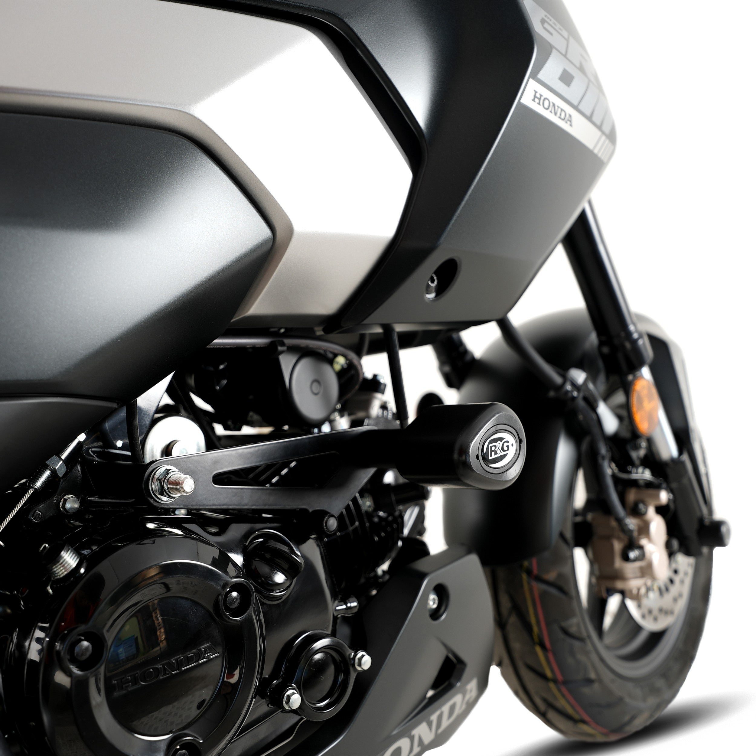 R&G Crash Protectors | White | Honda MSX 125 2021>Current