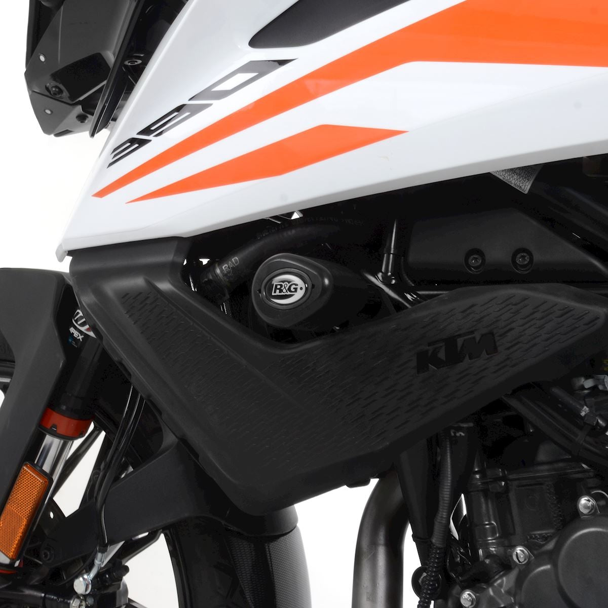 R&G Crash Protectors | Black | KTM 390 Adventure 2020>2024