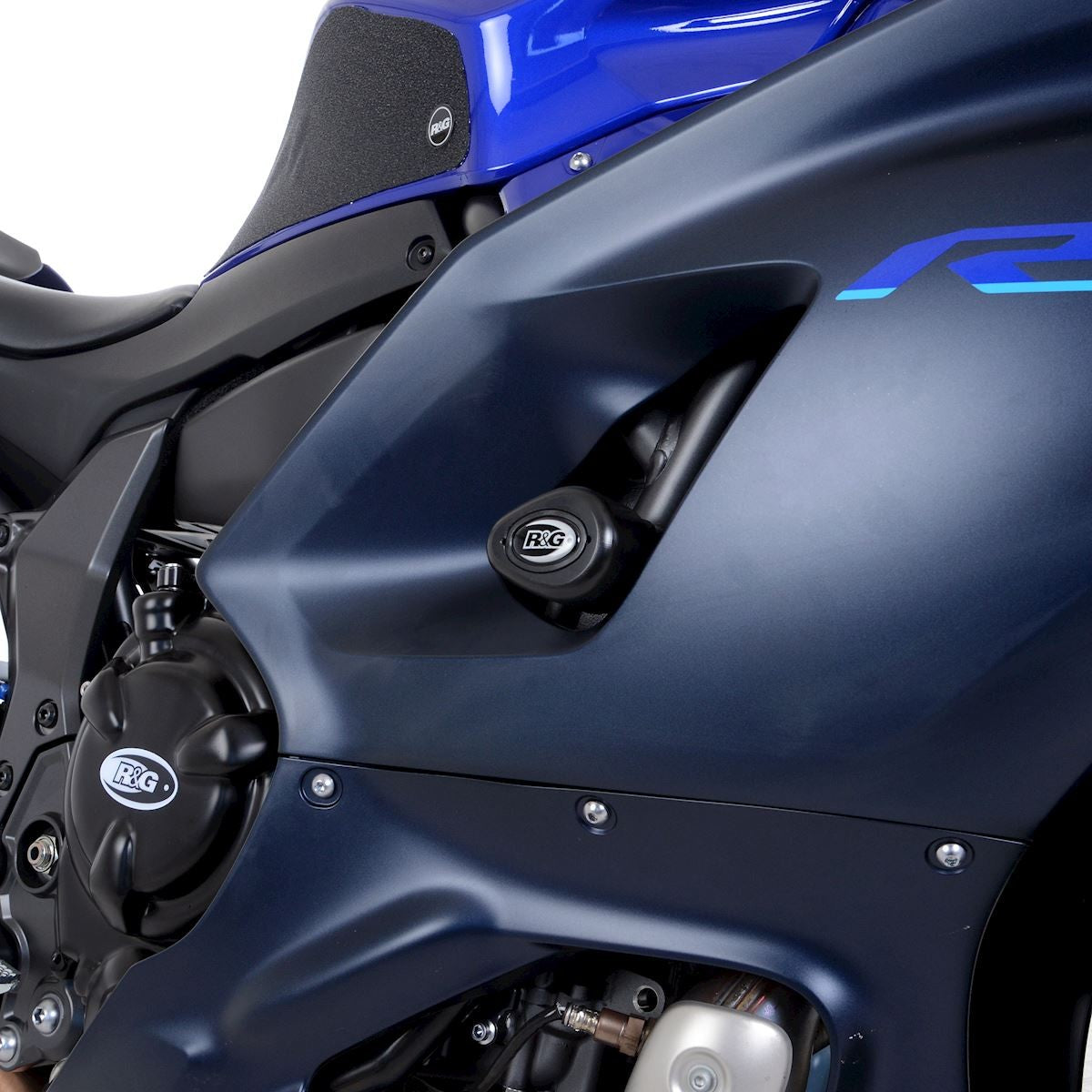 R&G Crash Protectors | White | Yamaha YZF-R7 2022>2025