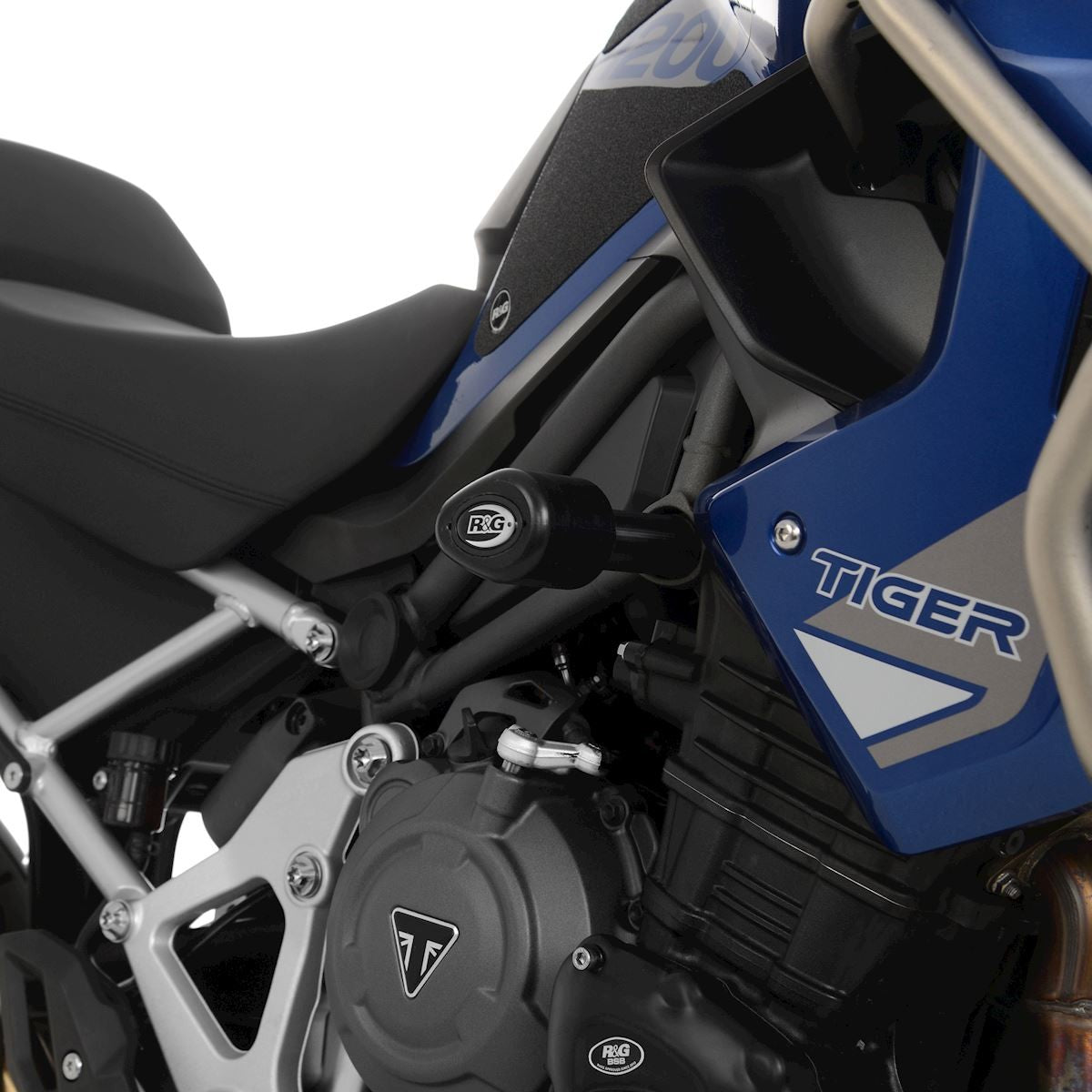 R&G Crash Protectors | Black | Triumph Tiger 1200 GT 2022 & Triumph Tiger 1200 GT Pro 2022>Current & Triumph Tiger 1200 Rally Pro 2022>2024