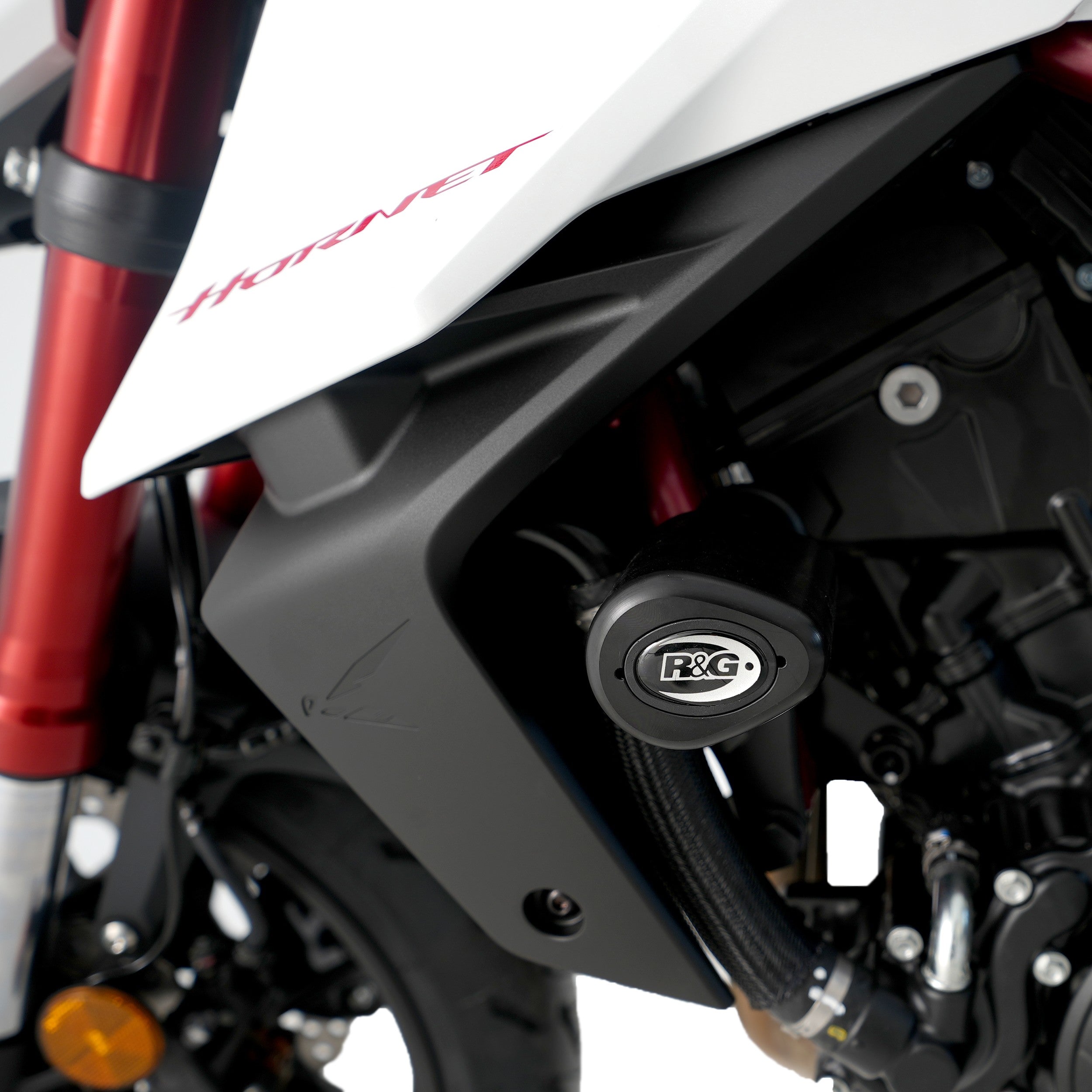 R&G Crash Protectors | Black | Honda CB750 Hornet 2023>Current -   Pyramid Motorcycle Accessories