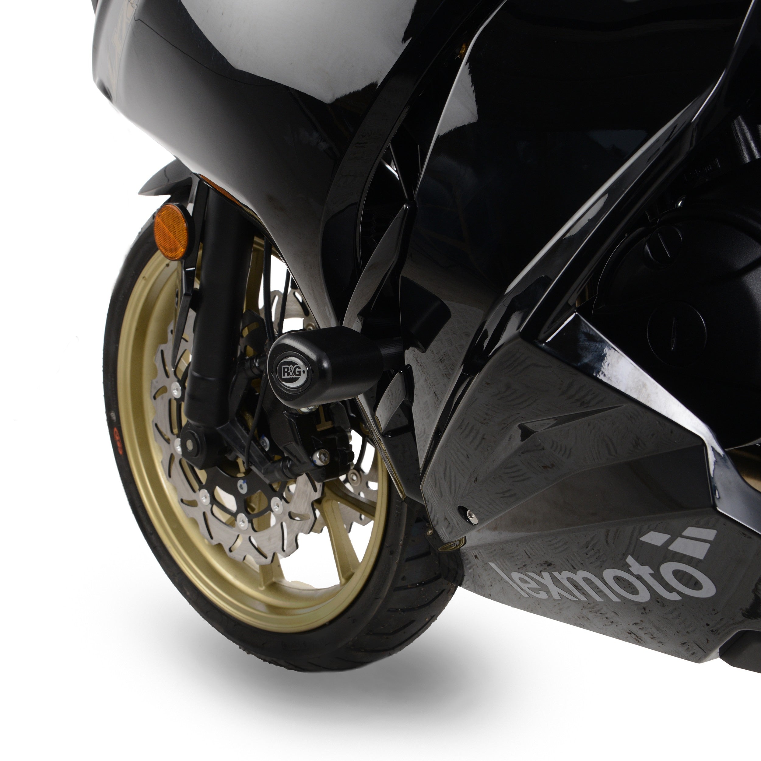 R&G Crash Protectors | Black | Lexmoto LXR 125 2021>2025 & Lexmoto LXR SE 125 2021>2025
