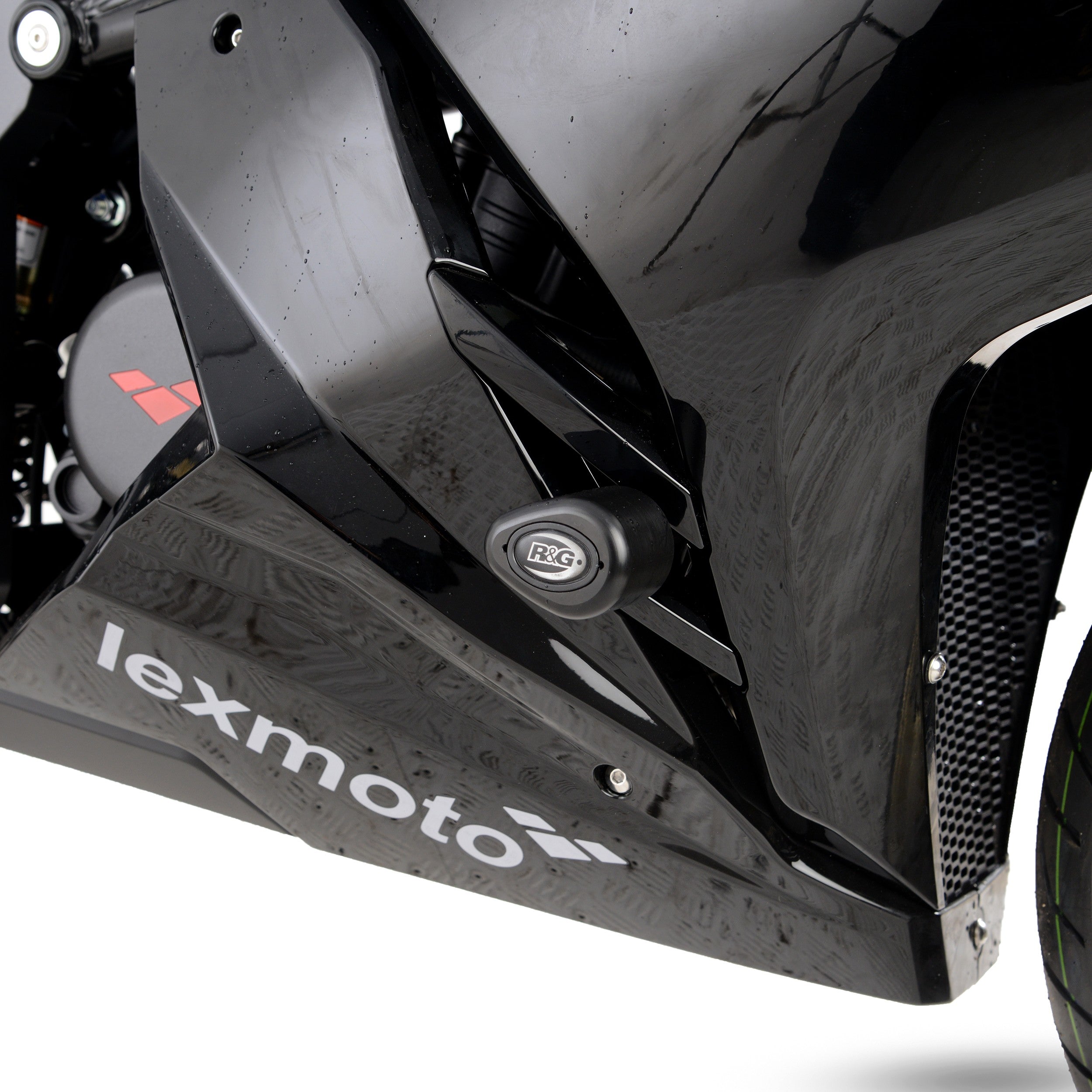 R&G Crash Protectors | Black | Lexmoto LXR 125 2021>2025 & Lexmoto LXR SE 125 2021>2025